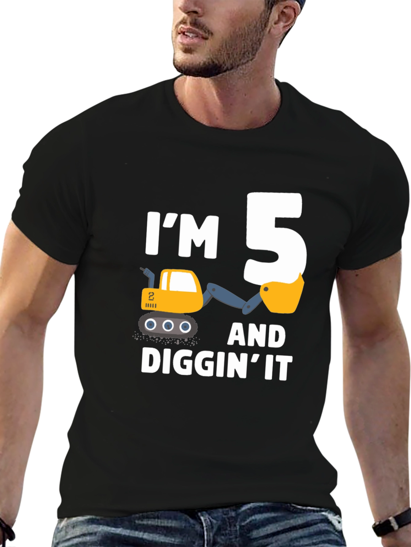 Im 5 and Diggin It Toddler Shirt