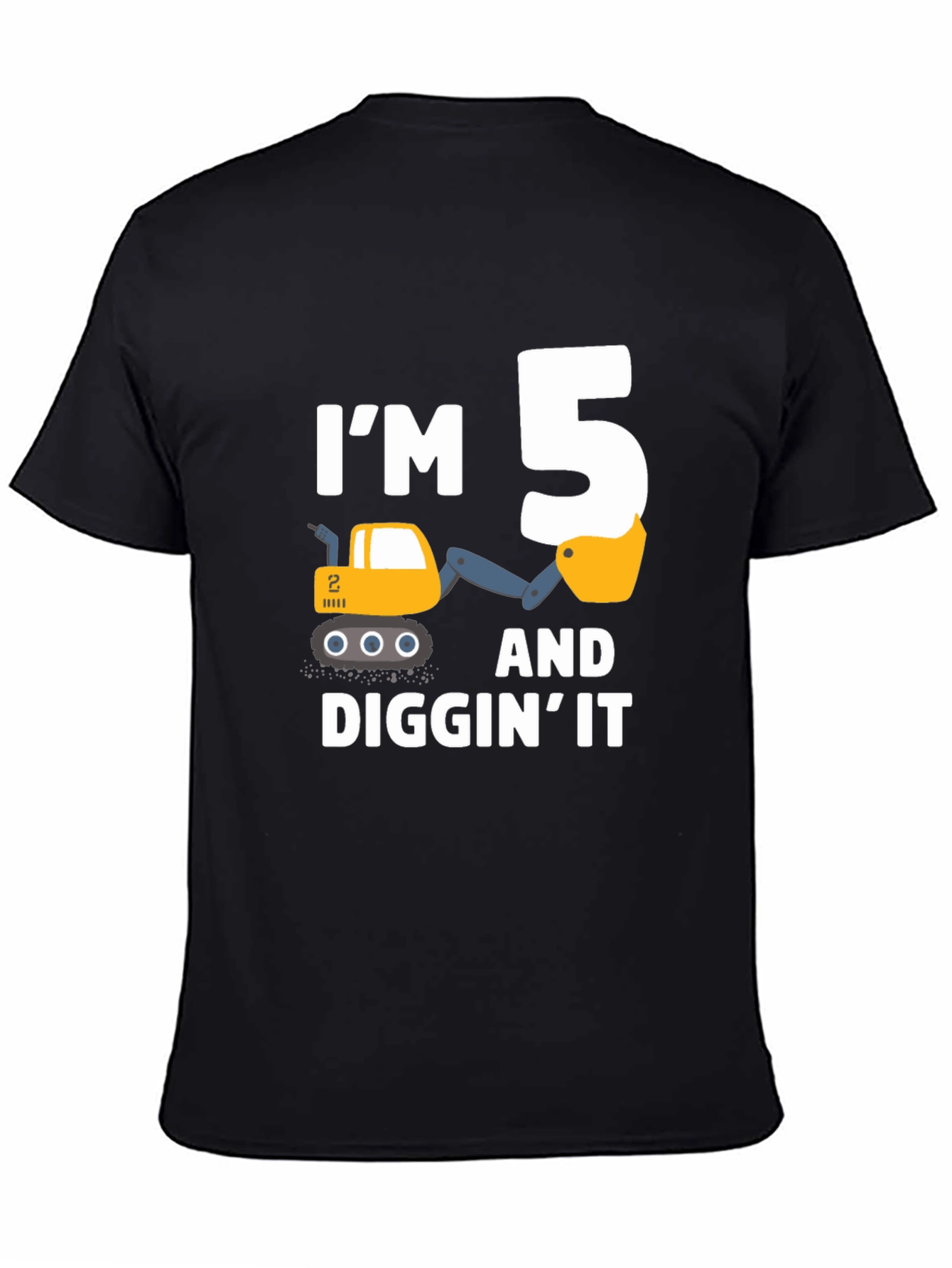 Im 5 and Diggin It Toddler Shirt