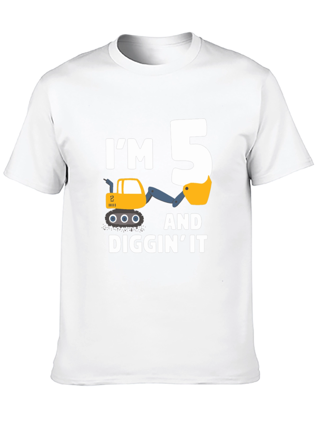 Im 5 and Diggin It Toddler Shirt