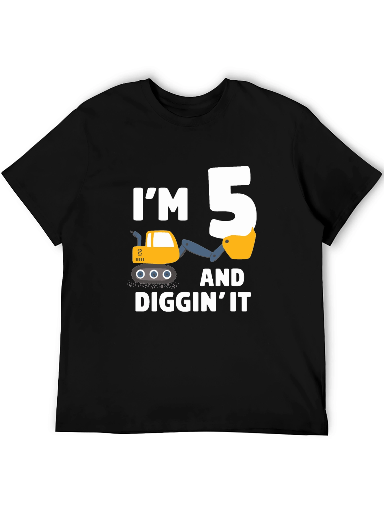 Im 5 and Diggin It Toddler Shirt