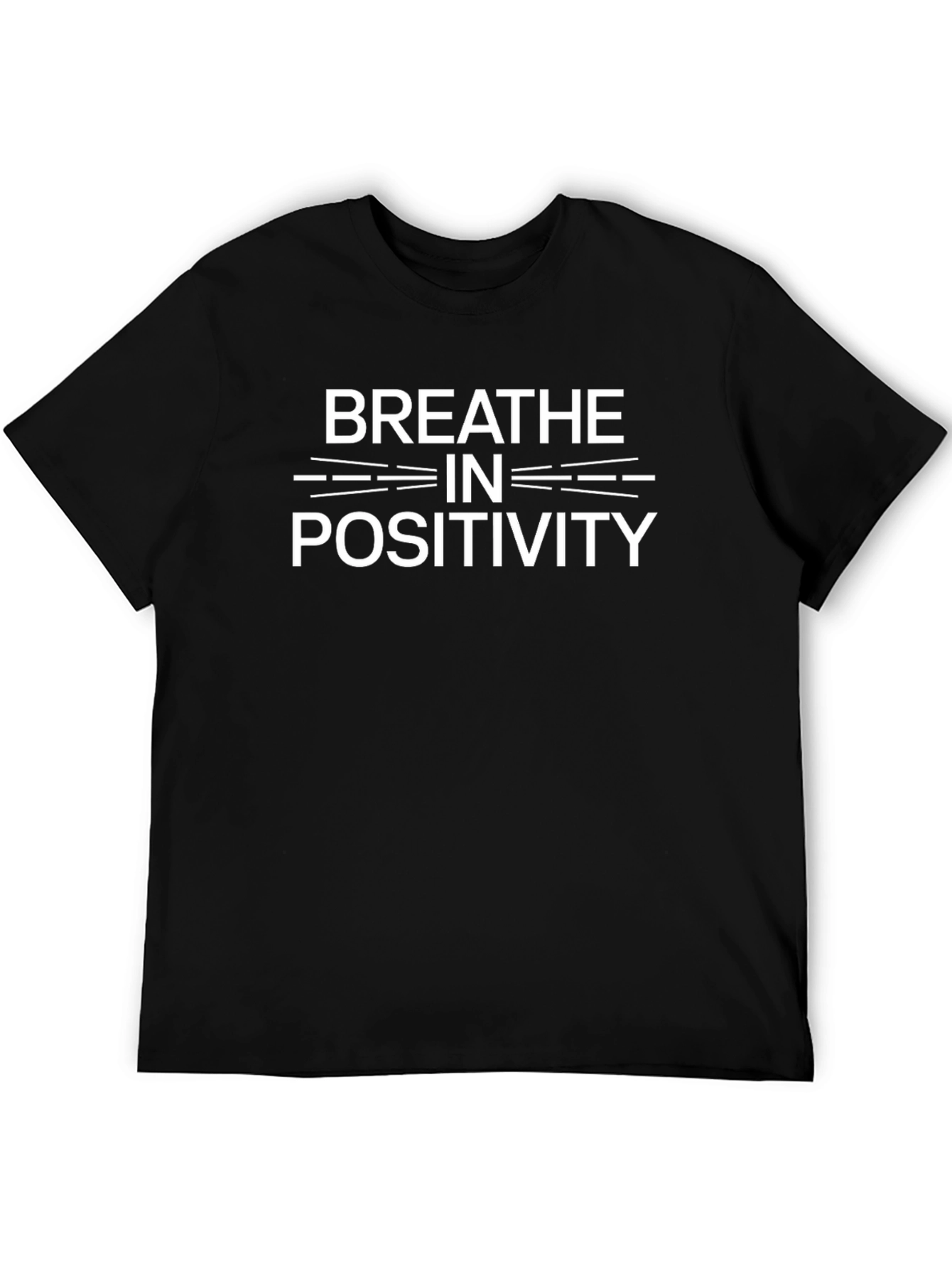 Breathe in Positivity Graphic T-Shirt