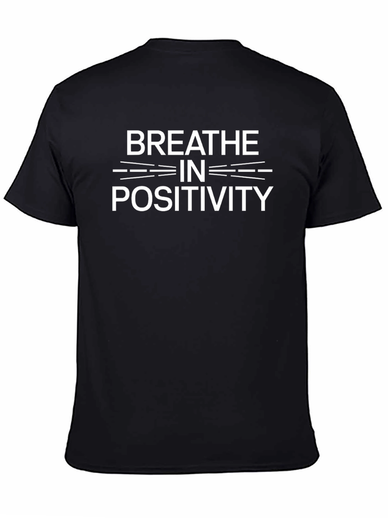 Breathe in Positivity Graphic T-Shirt