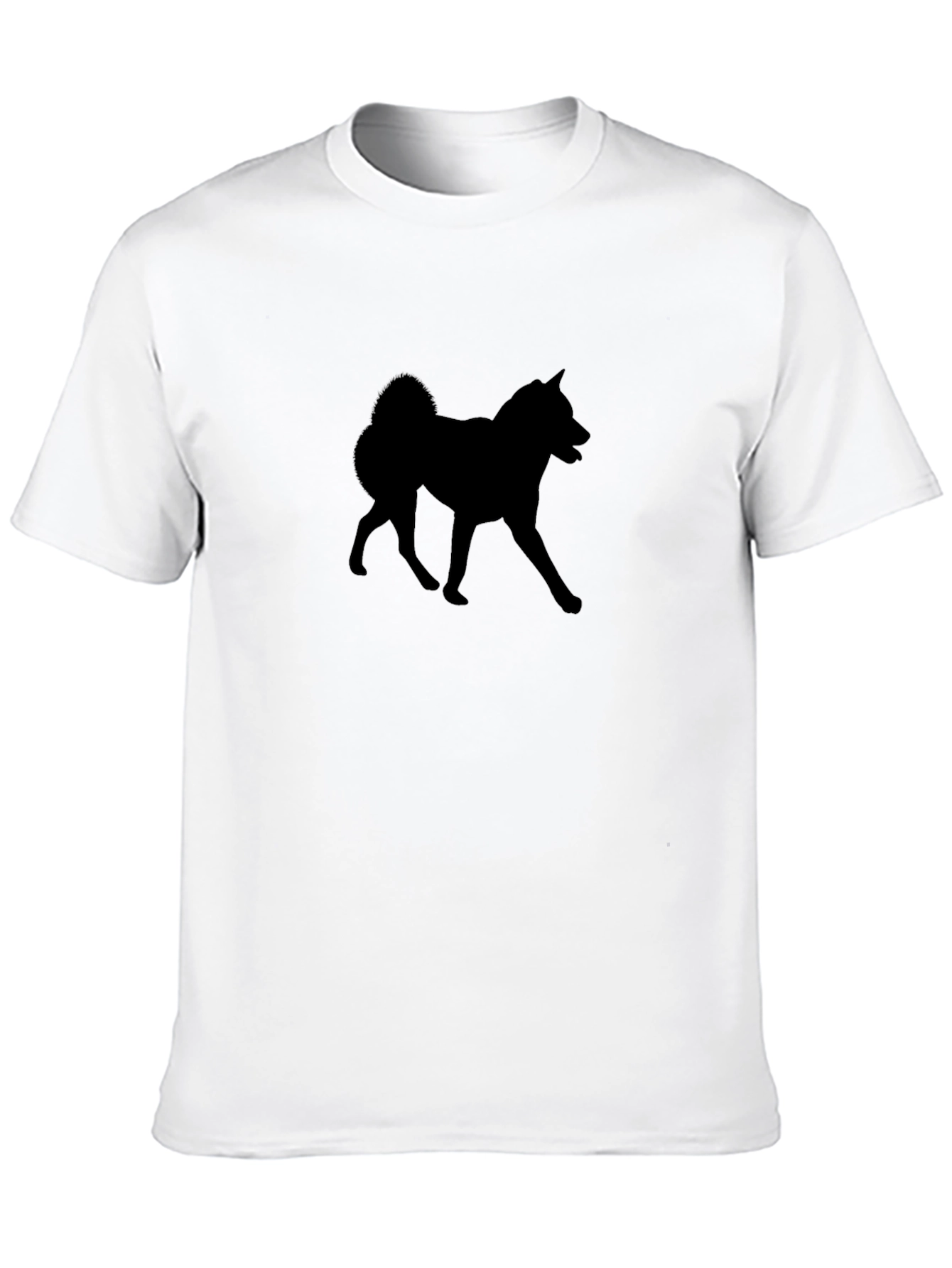 Dog Silhouette Tee - Cool Graphic T-Shirt