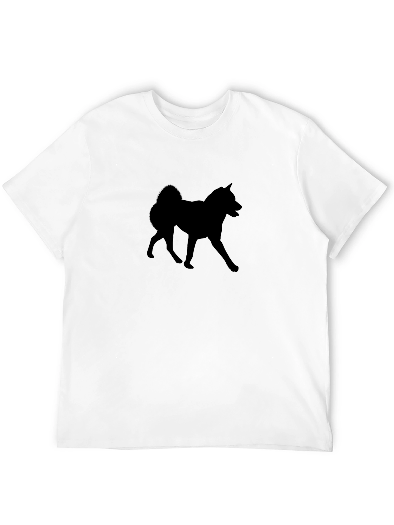 Dog Silhouette Tee - Cool Graphic T-Shirt