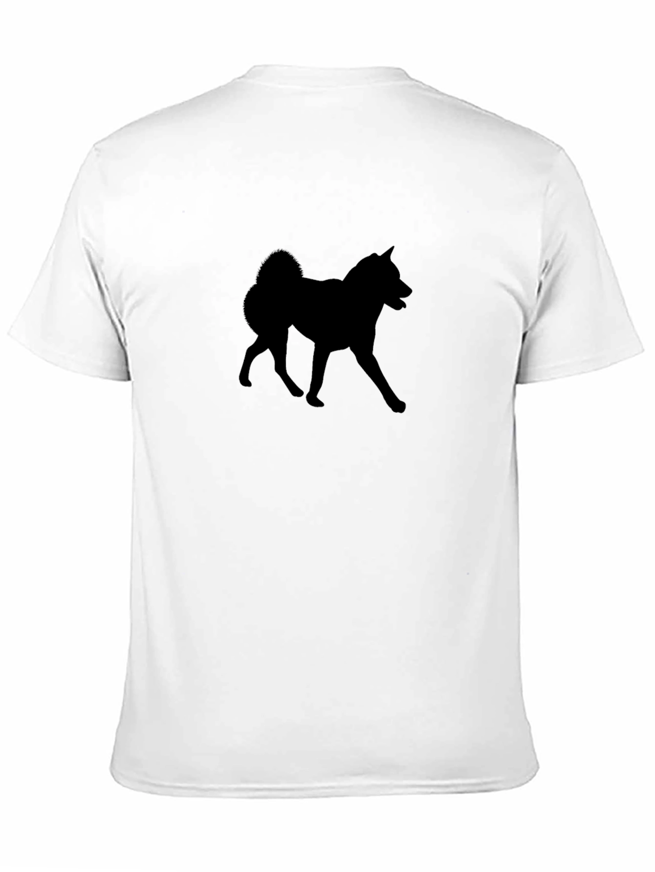 Dog Silhouette Tee - Cool Graphic T-Shirt