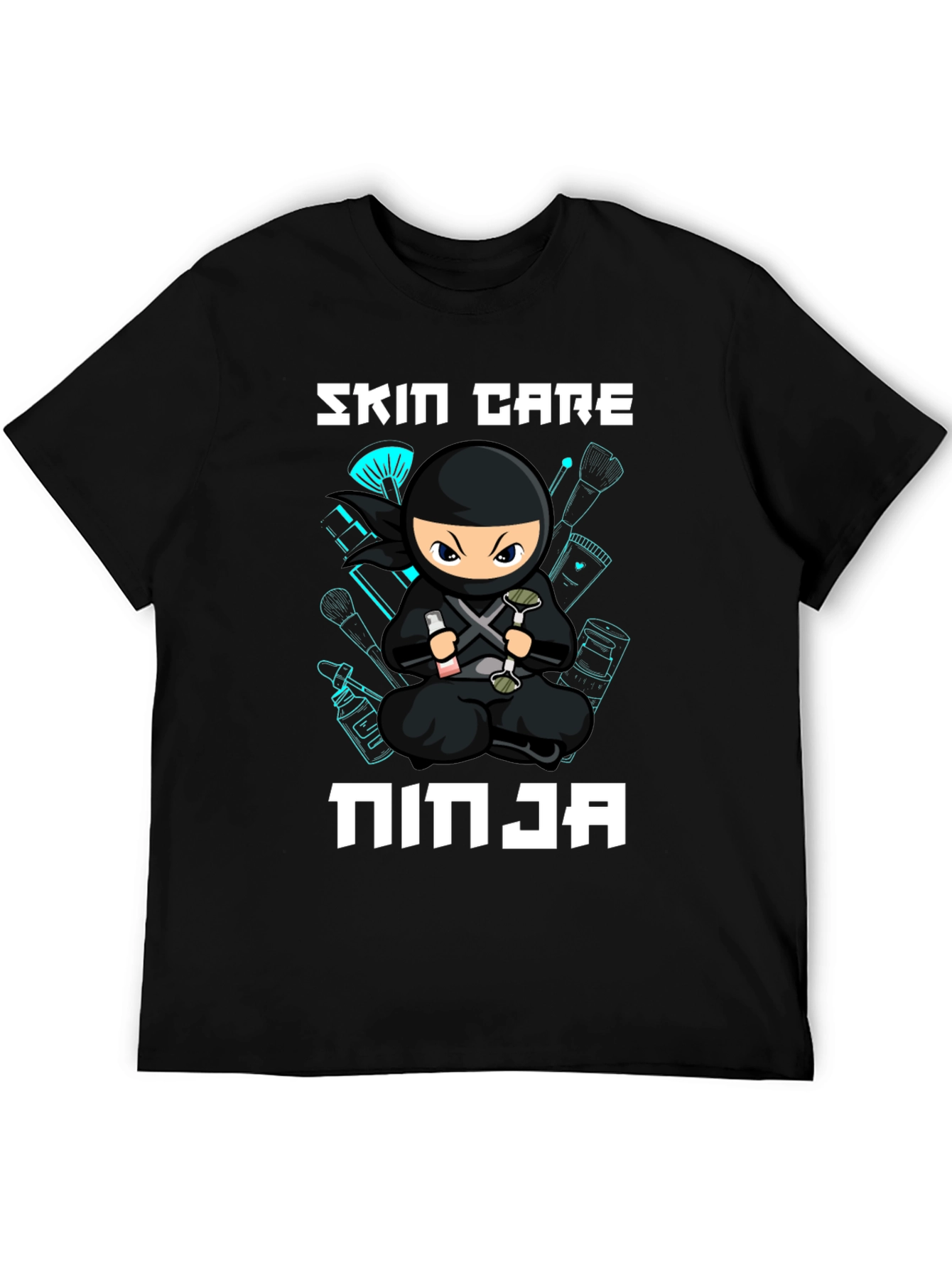 Skin Care Ninja Black T-Shirt