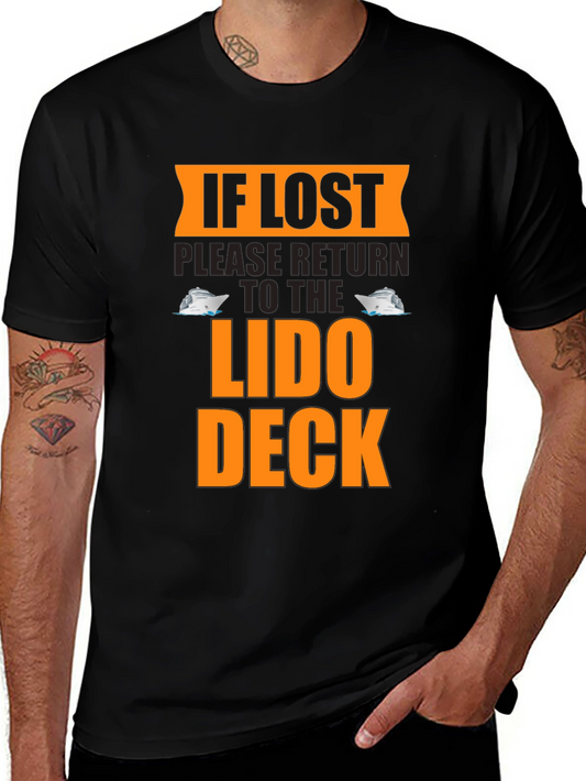 If Lost Return to Lido Deck T-Shirt