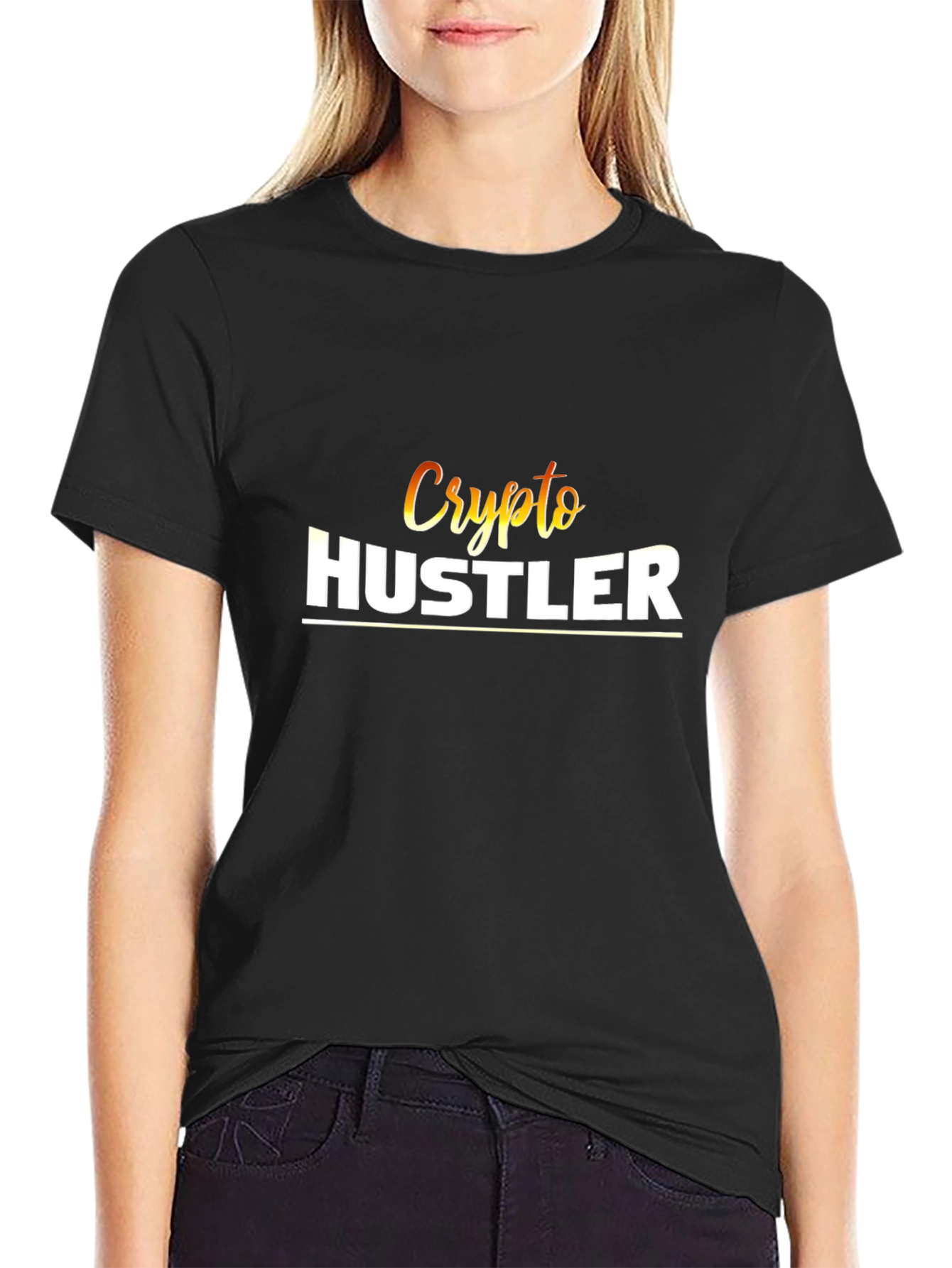Crypto Hustler Graphic Tee - Trendy Style