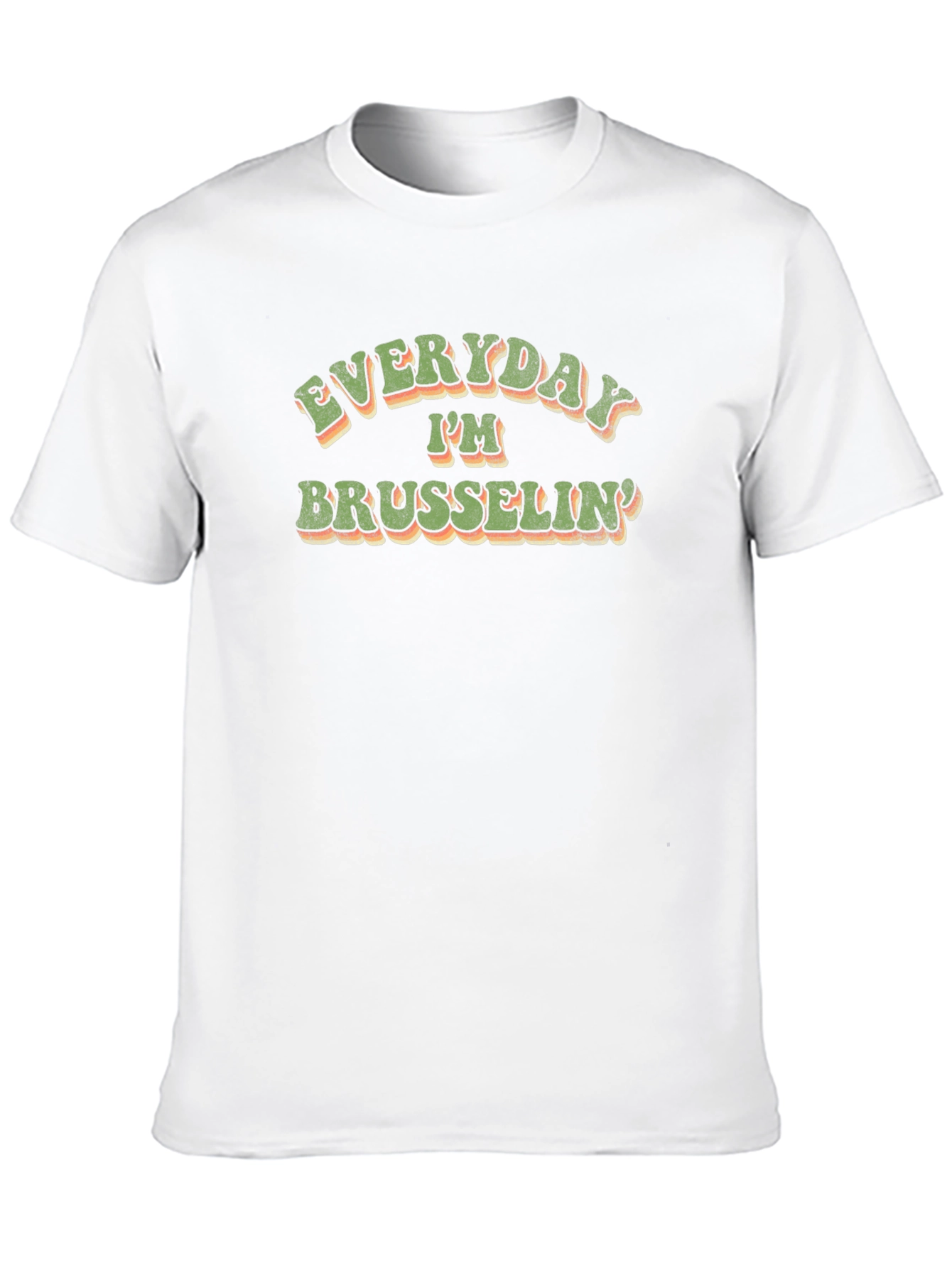 Everyday Im Brusselsin Black T-Shirt