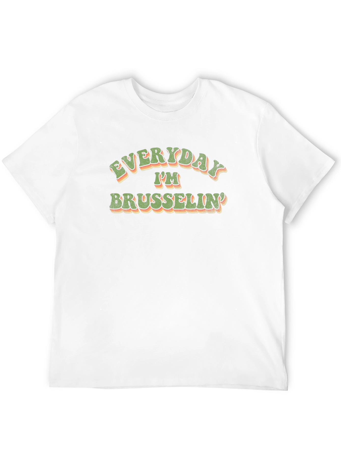 Everyday Im Brusselsin Black T-Shirt