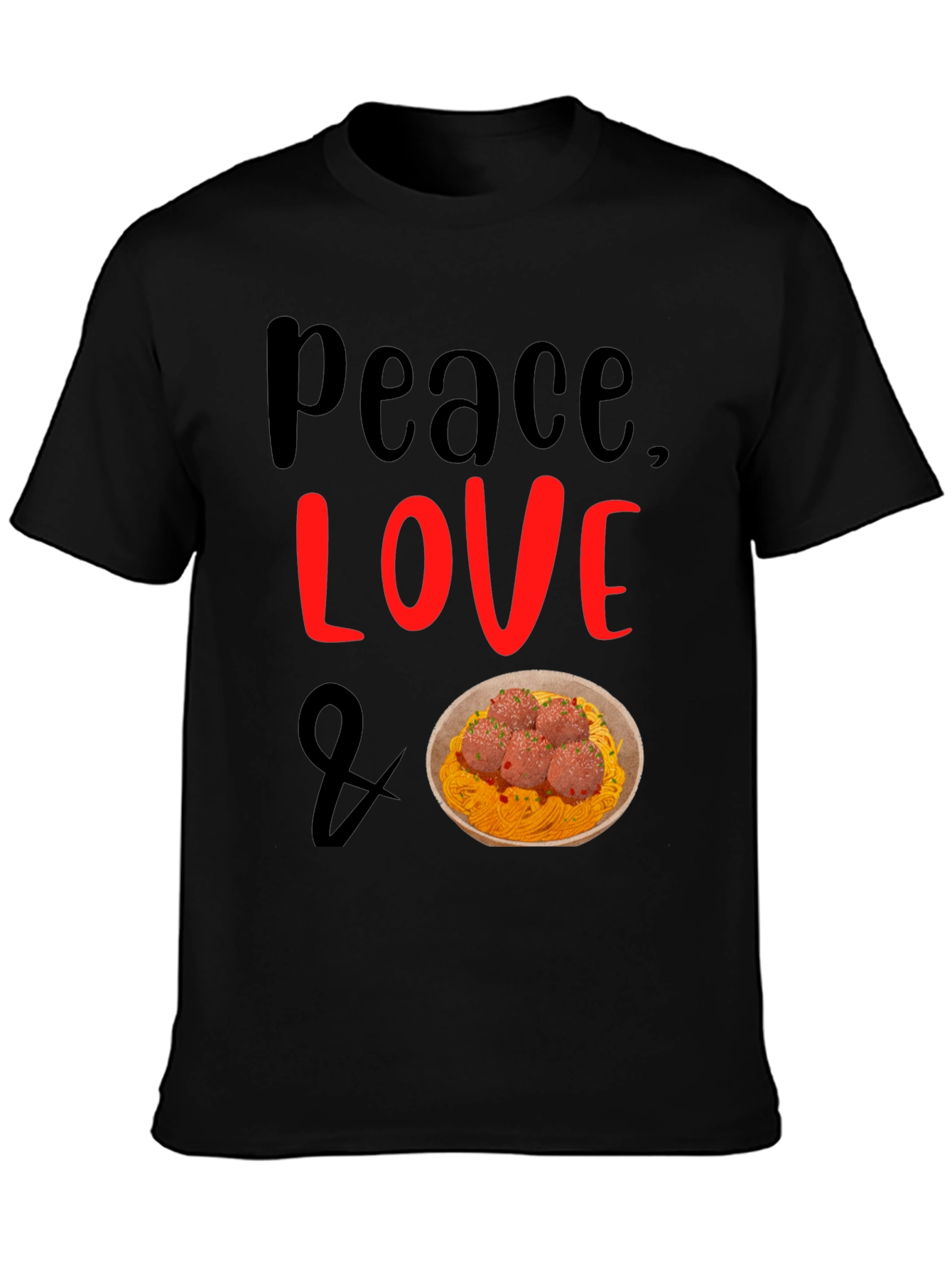 Peace Love Spaghetti T-Shirt