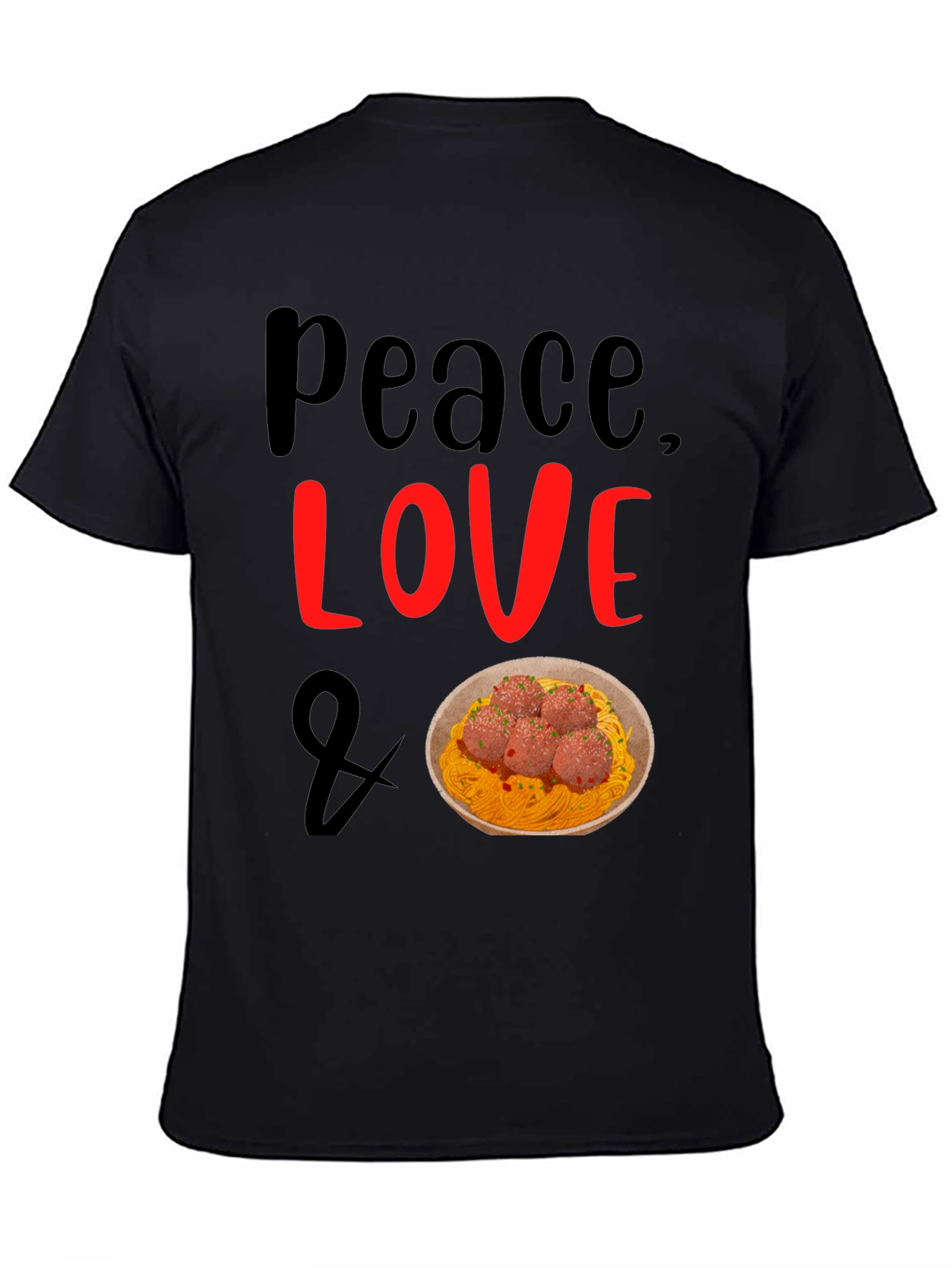 Peace Love Spaghetti T-Shirt