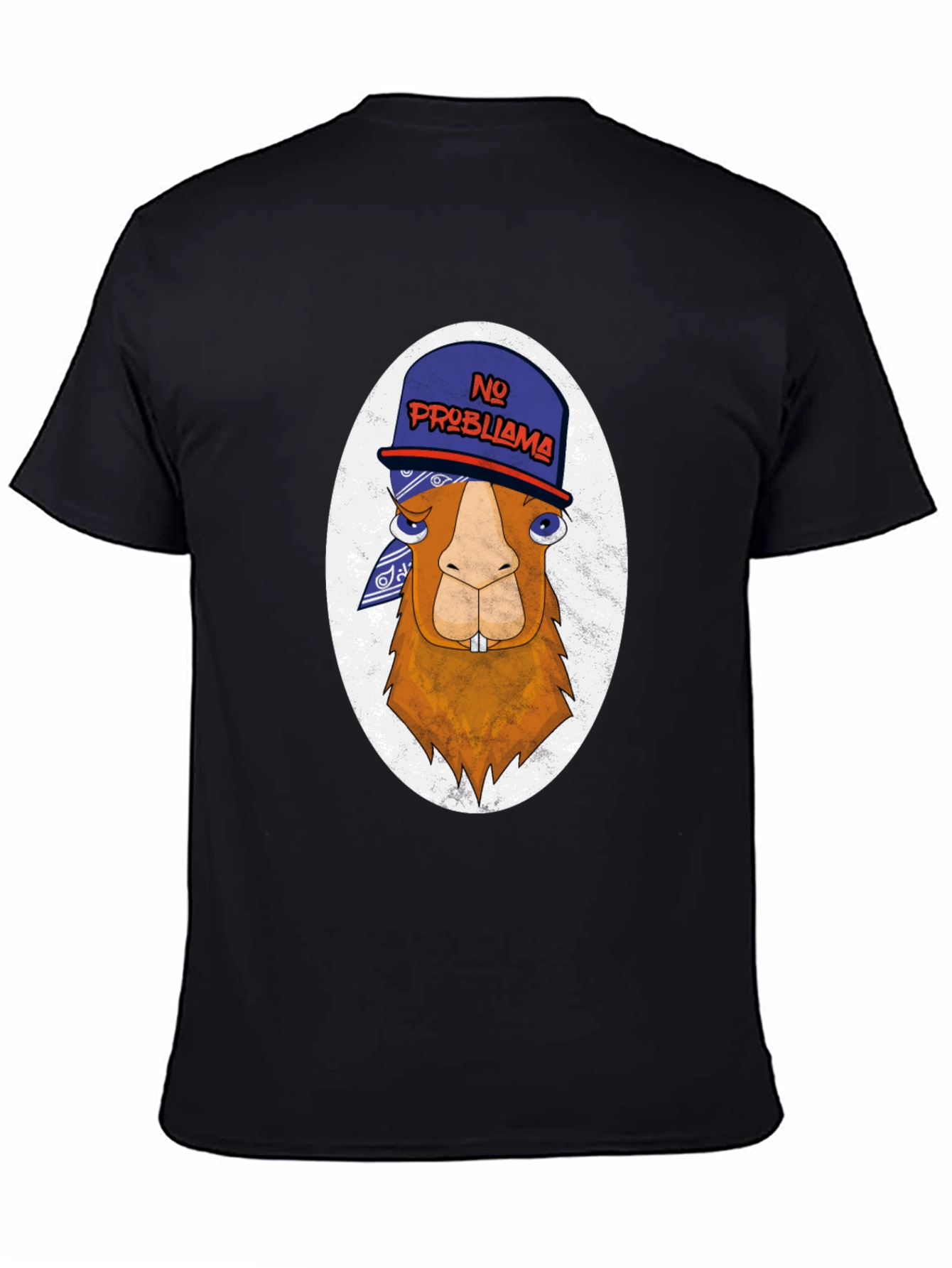 No Probllama T-Shirt - Funny Alpaca Graphic Tee