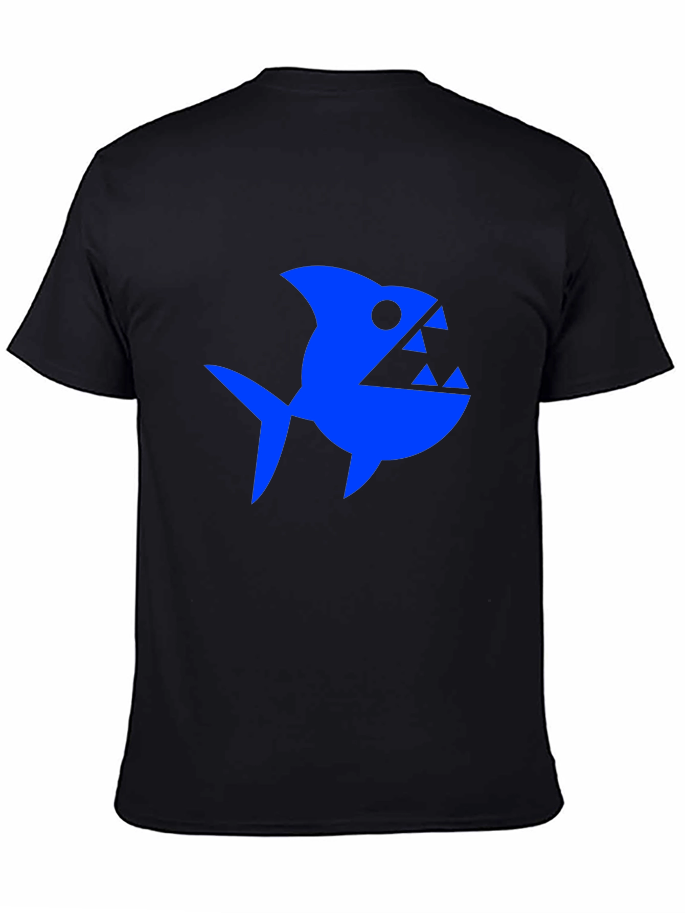 Shark Graphic Black T-Shirt - Unique Design