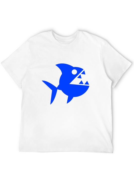 Shark Graphic Black T-Shirt - Unique Design