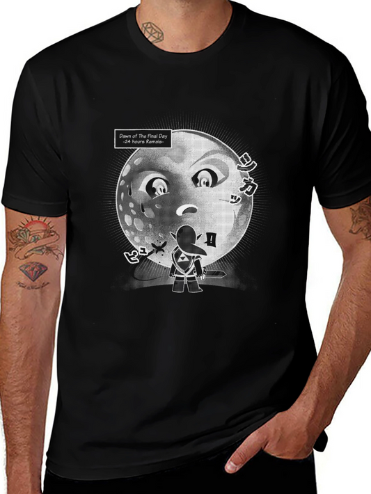 Majoras Mask Black Graphic Tee