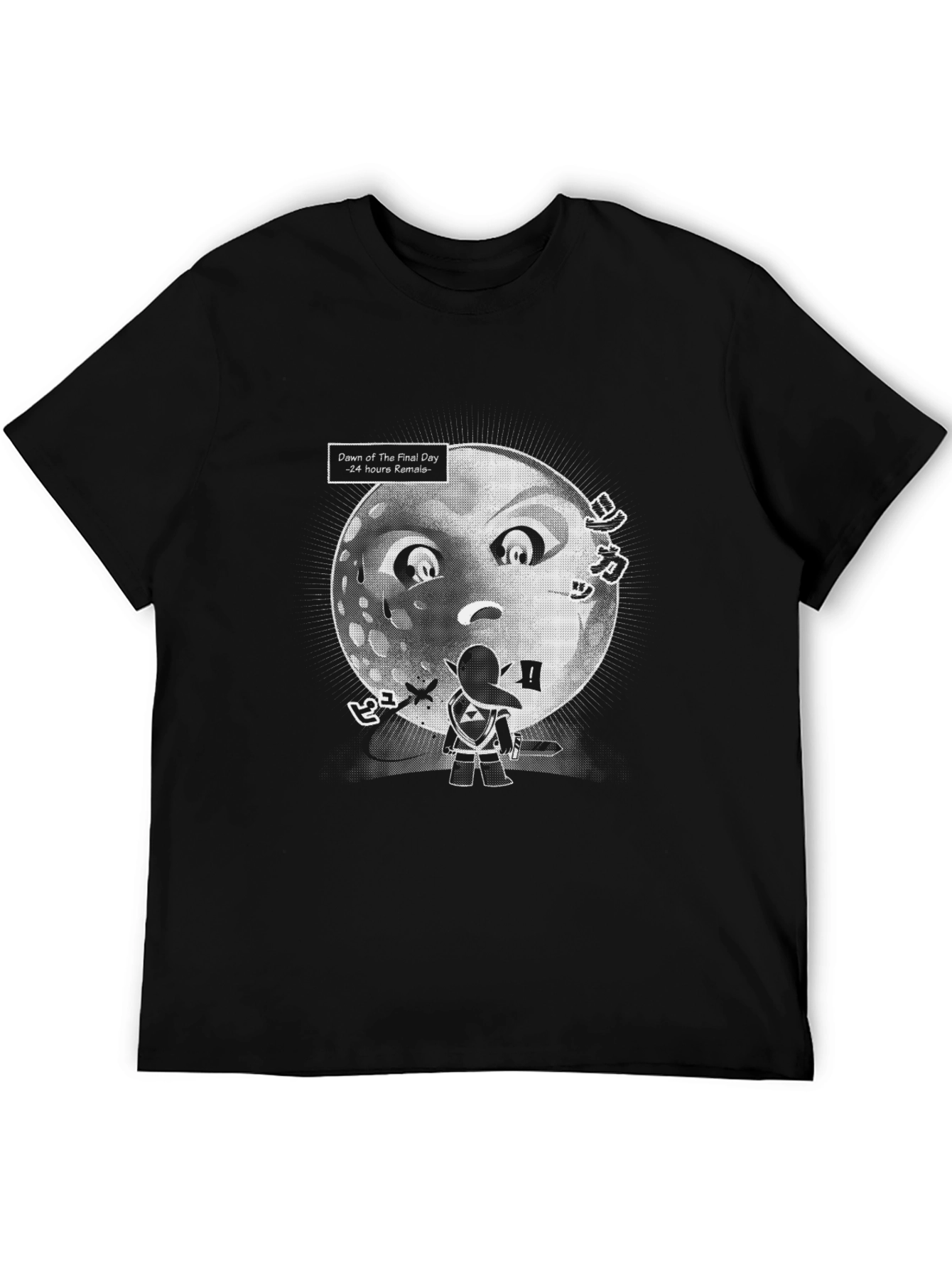 Majoras Mask Black Graphic Tee