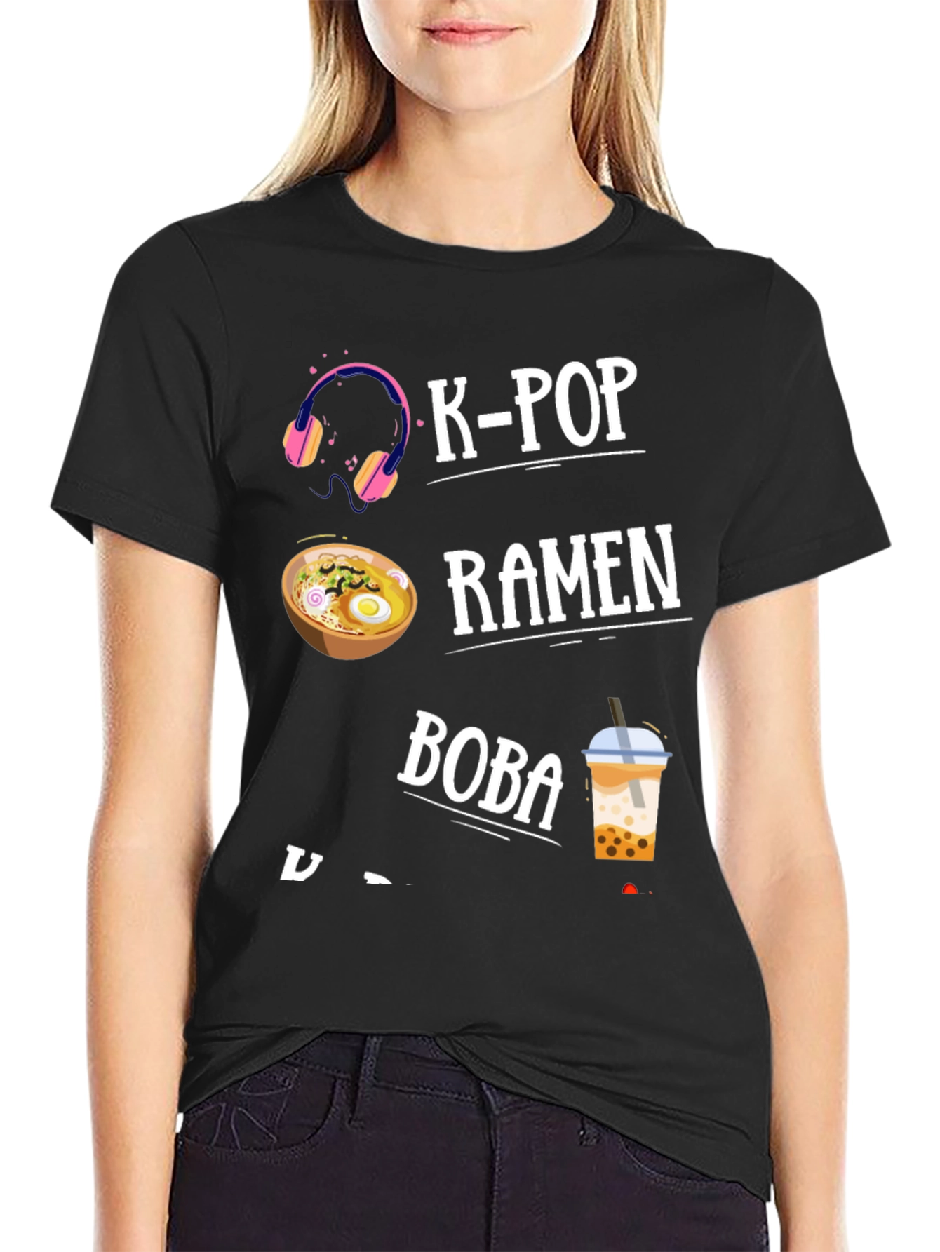 K-Pop Ramen Boba T-Shirt