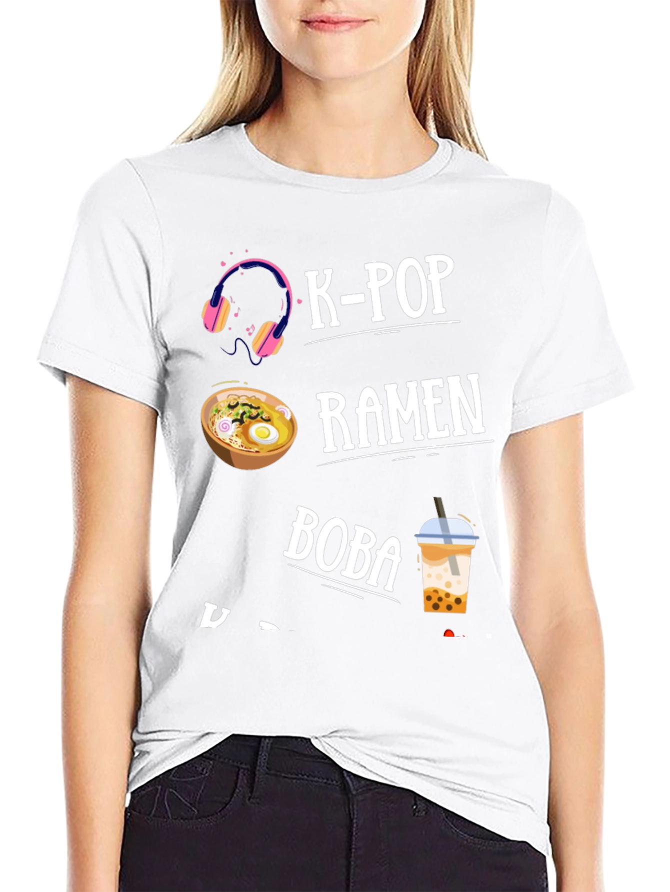 K-Pop Ramen Boba T-Shirt