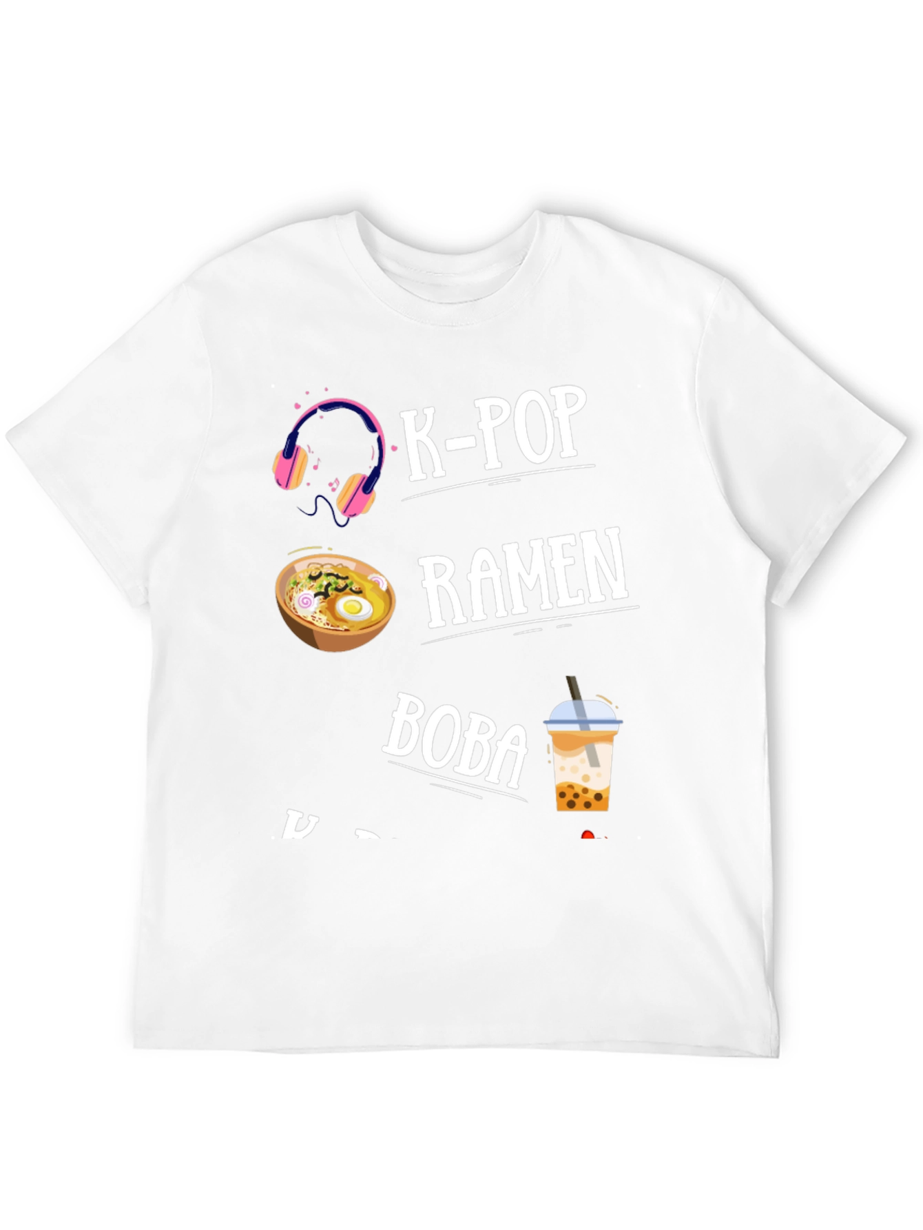 K-Pop Ramen Boba T-Shirt