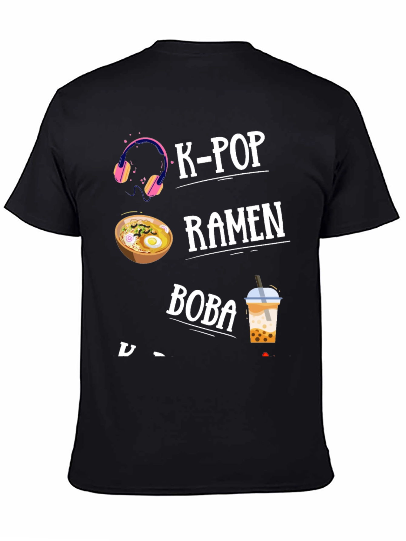 K-Pop Ramen Boba T-Shirt
