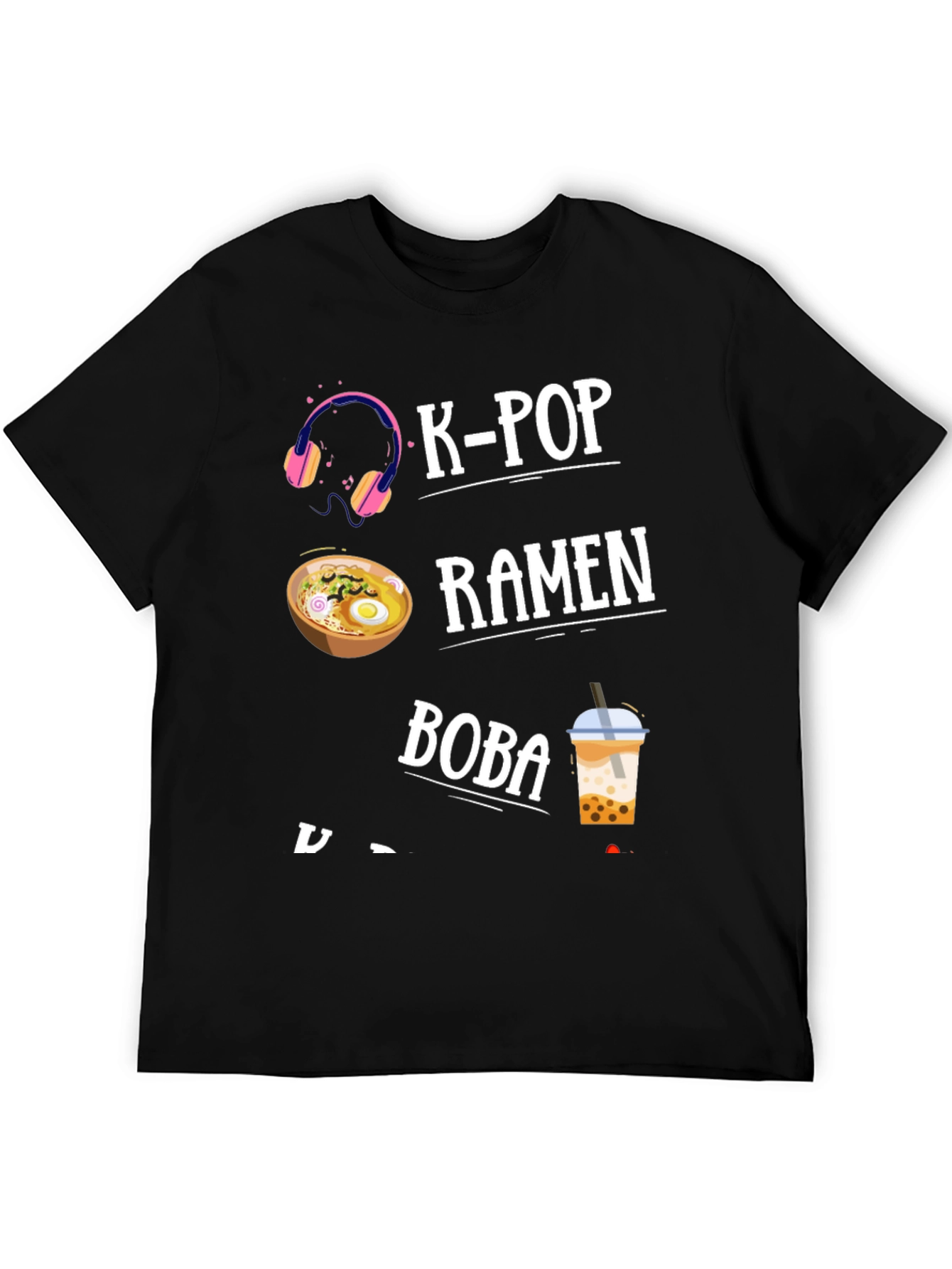 K-Pop Ramen Boba T-Shirt
