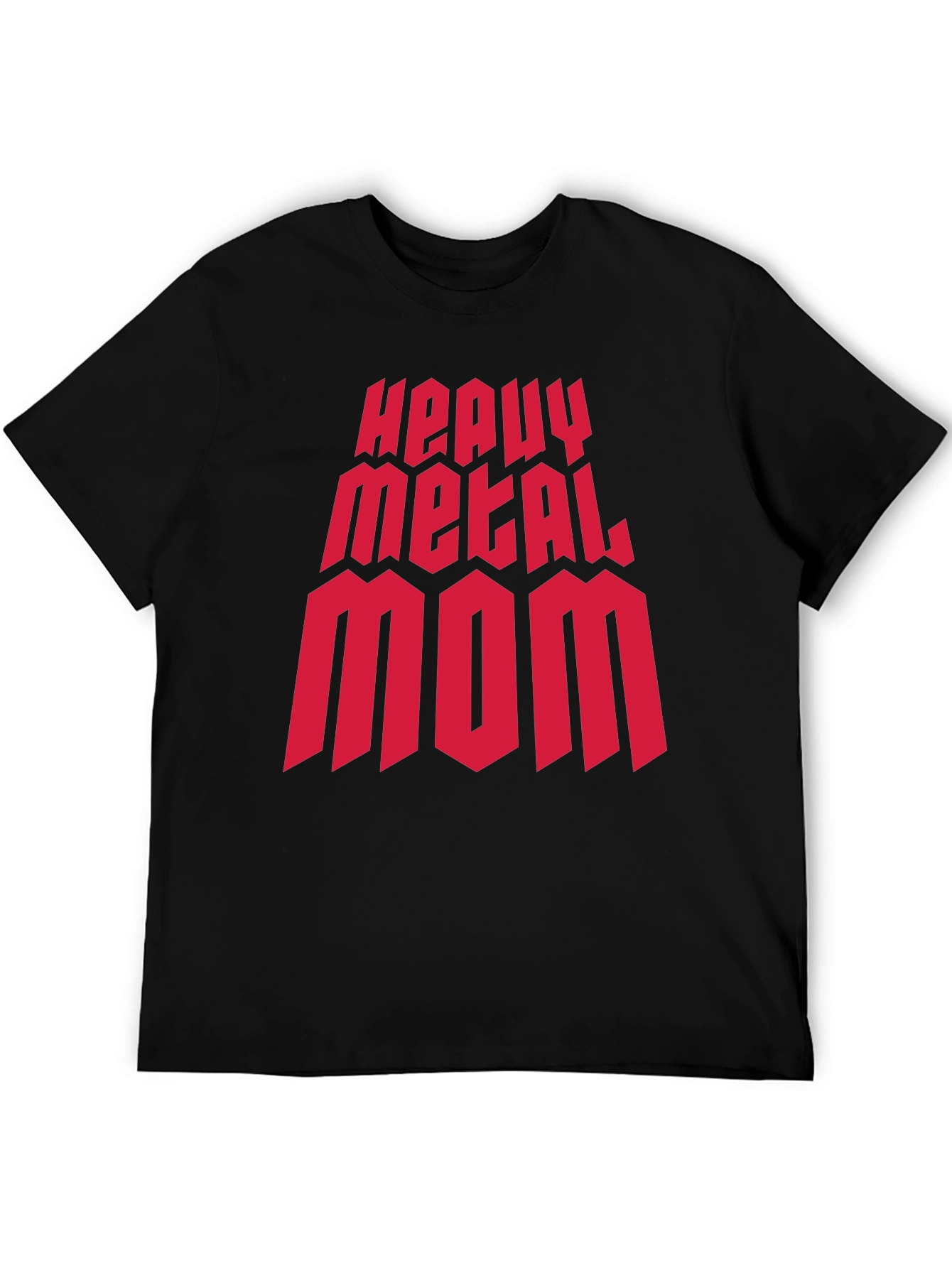 Heavy Metal Mom Graphic T-Shirt - Rocker Style Tee