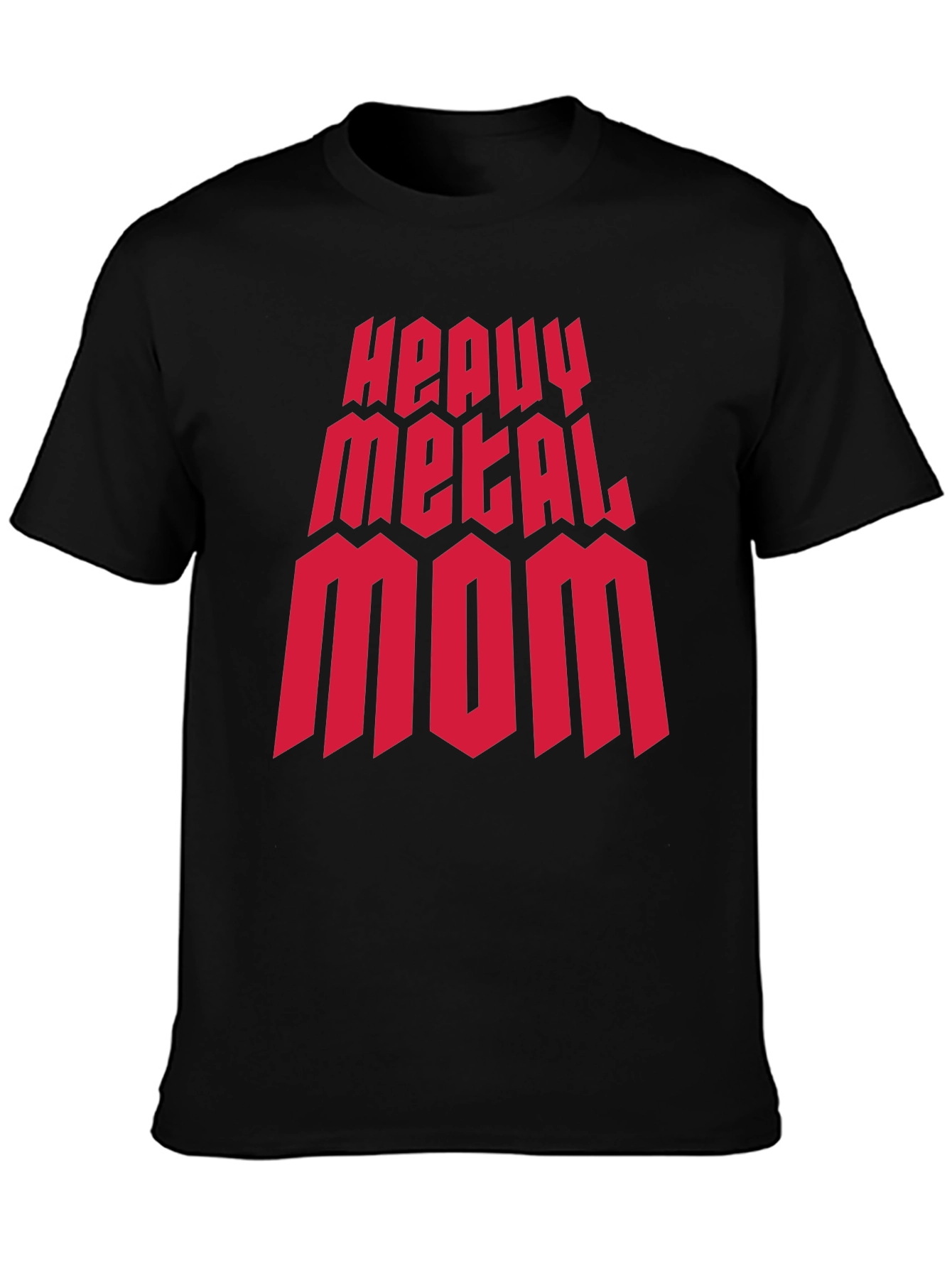 Heavy Metal Mom Graphic T-Shirt - Rocker Style Tee