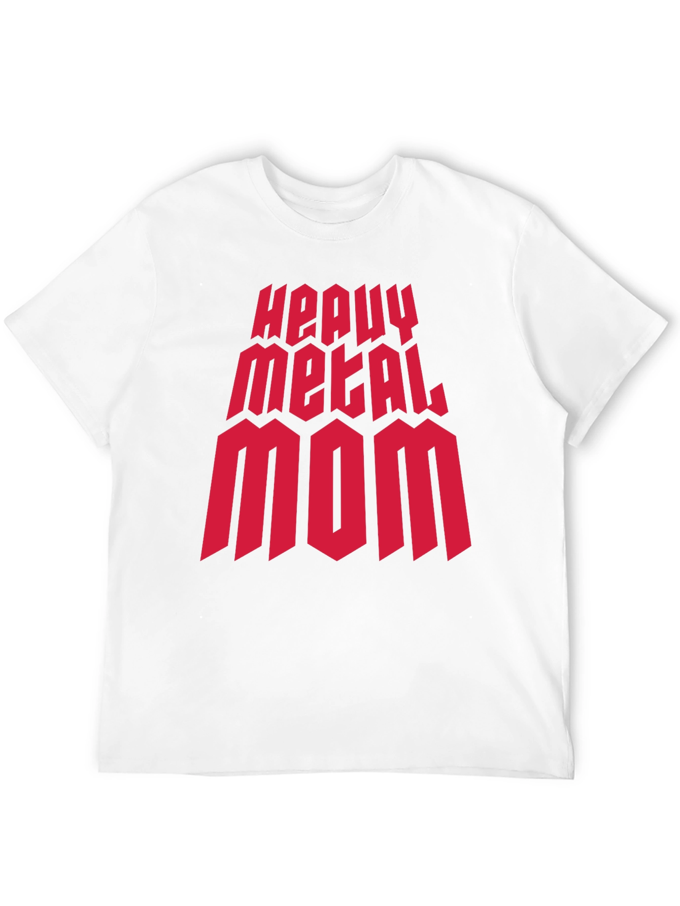Heavy Metal Mom Graphic T-Shirt - Rocker Style Tee