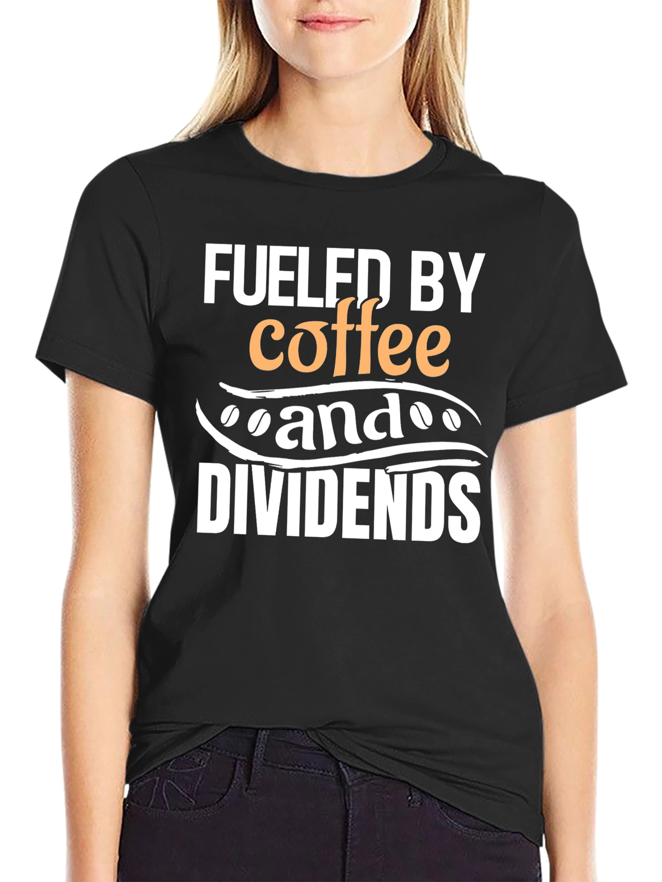 Fueled by Coffee and Dividends T-Shirt