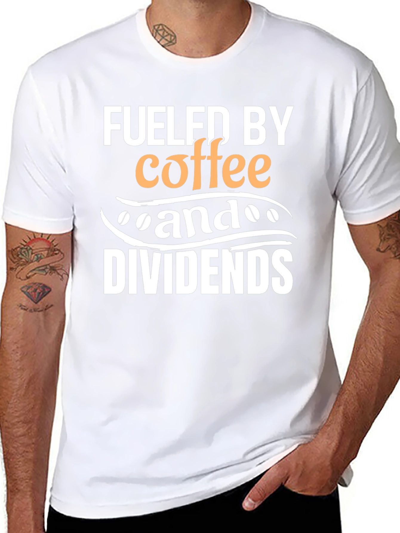 Fueled by Coffee and Dividends T-Shirt
