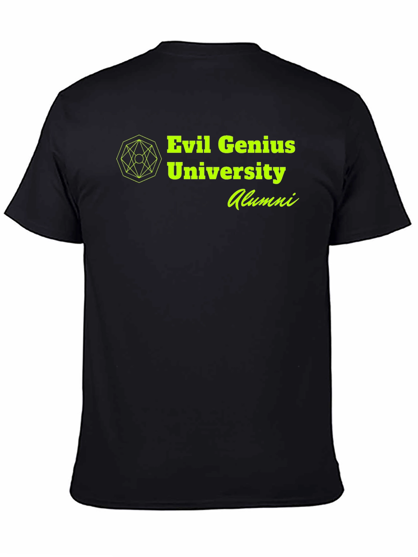 Evil Genius University Alumni Black T-Shirt