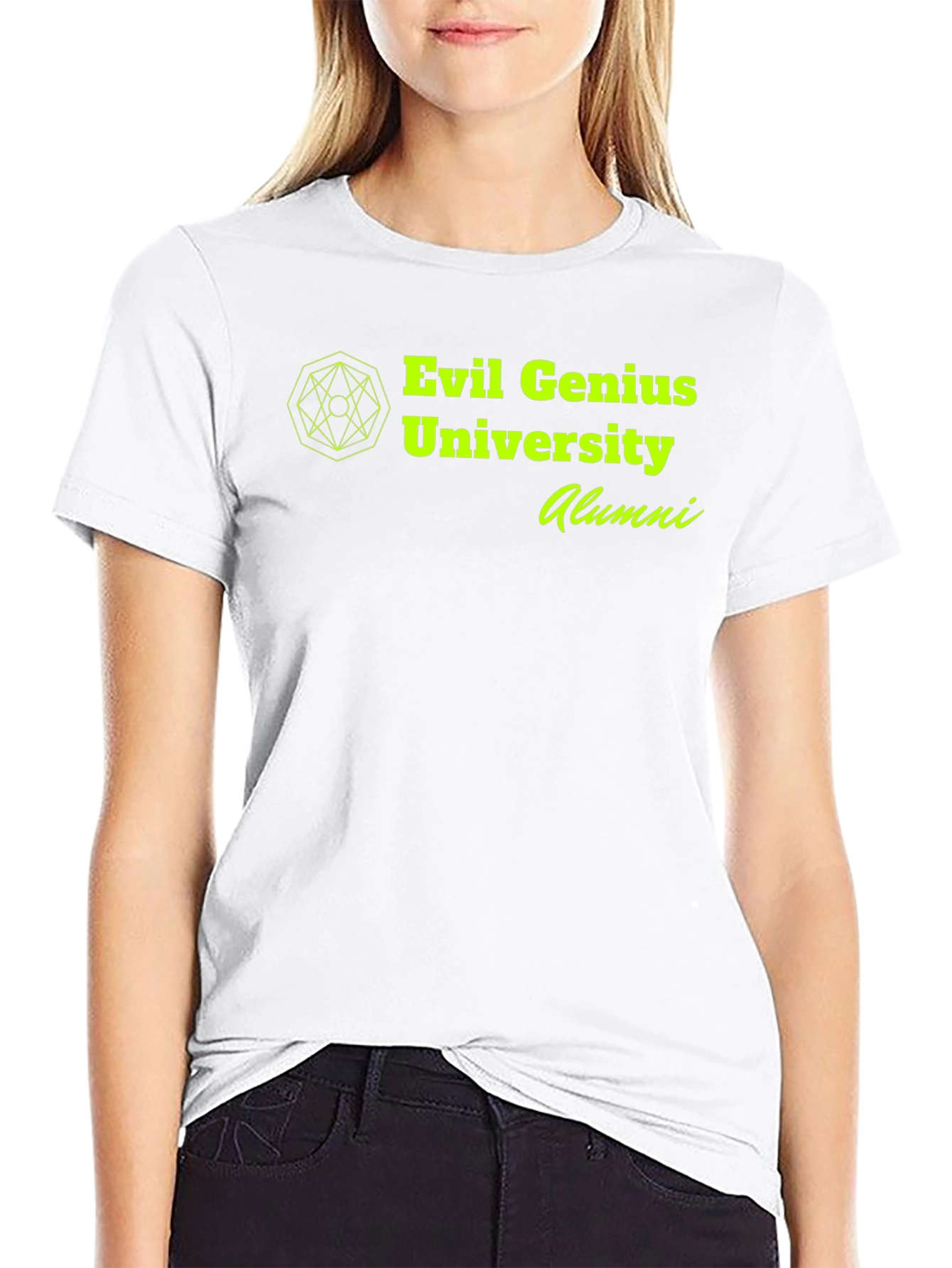 Evil Genius University Alumni Black T-Shirt