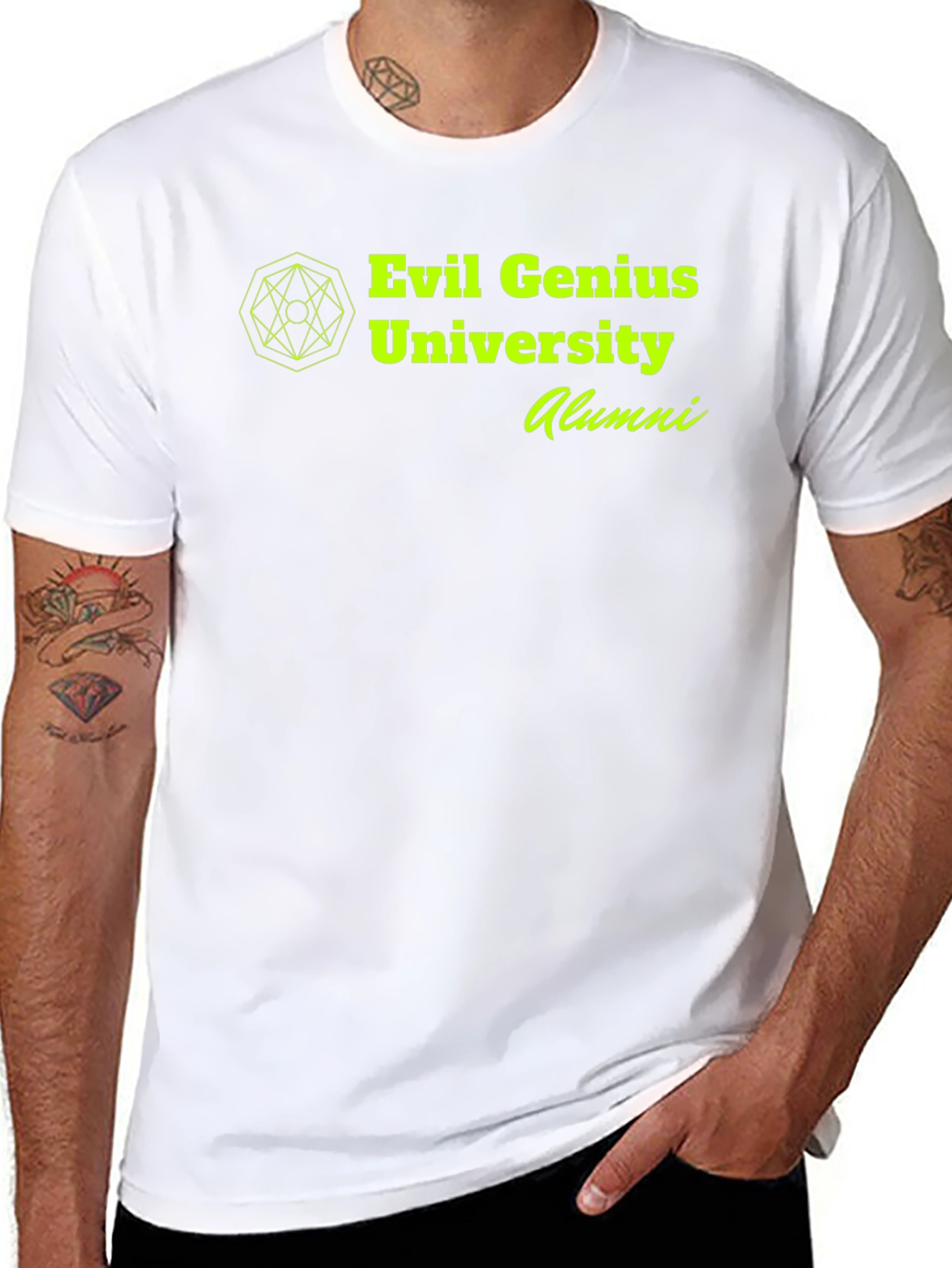 Evil Genius University Alumni Black T-Shirt