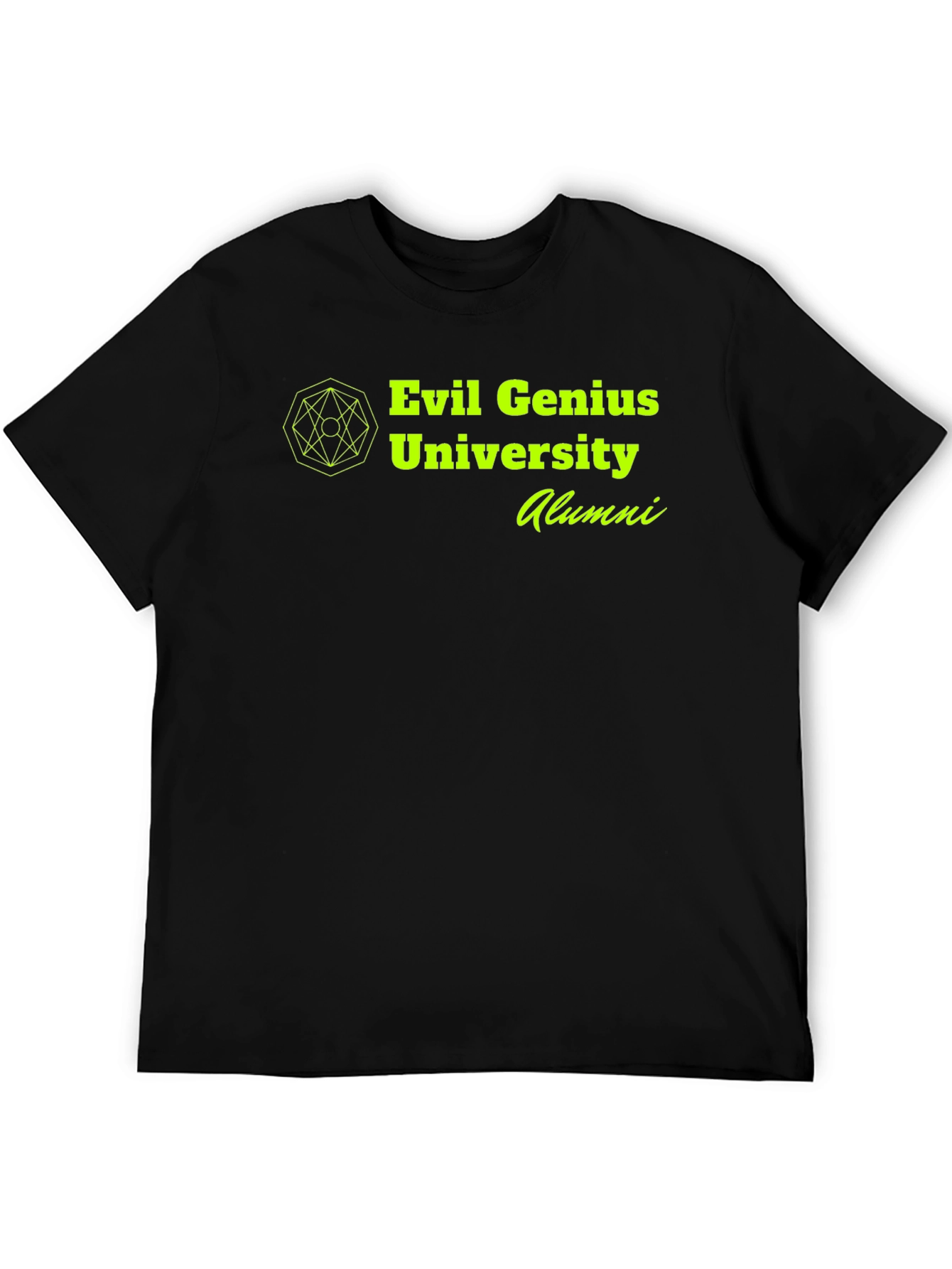Evil Genius University Alumni Black T-Shirt