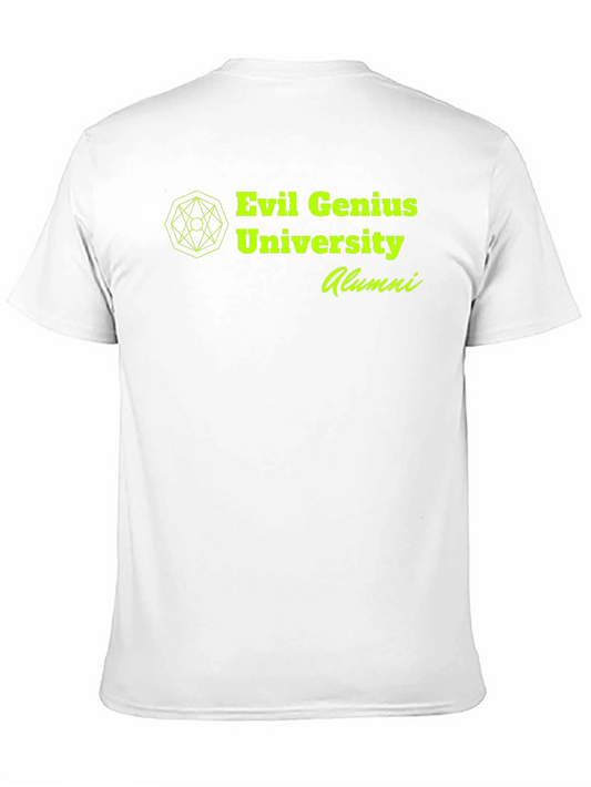 Evil Genius University Alumni Black T-Shirt