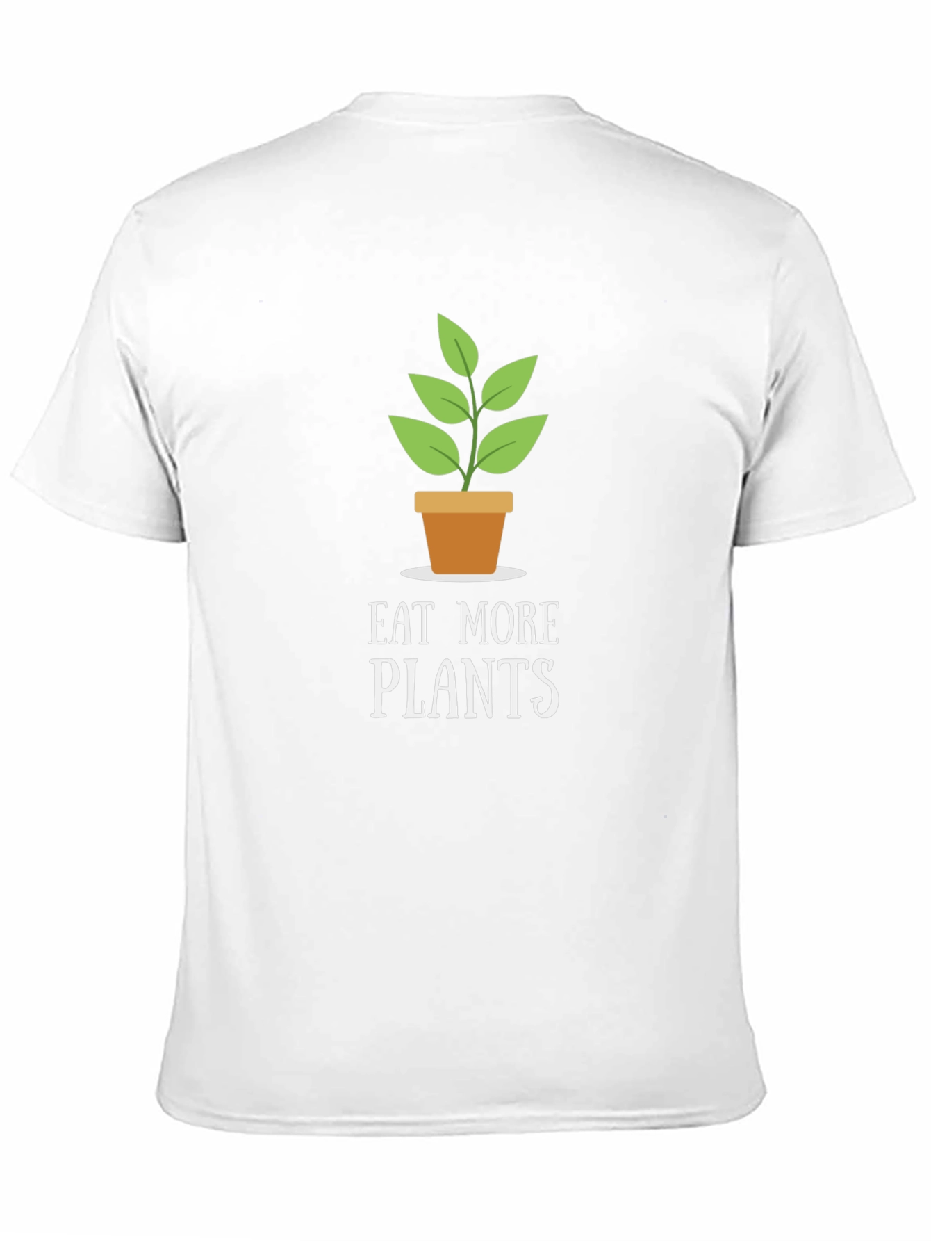 Eat More Plants Graphic Tee - Black T-Shirt