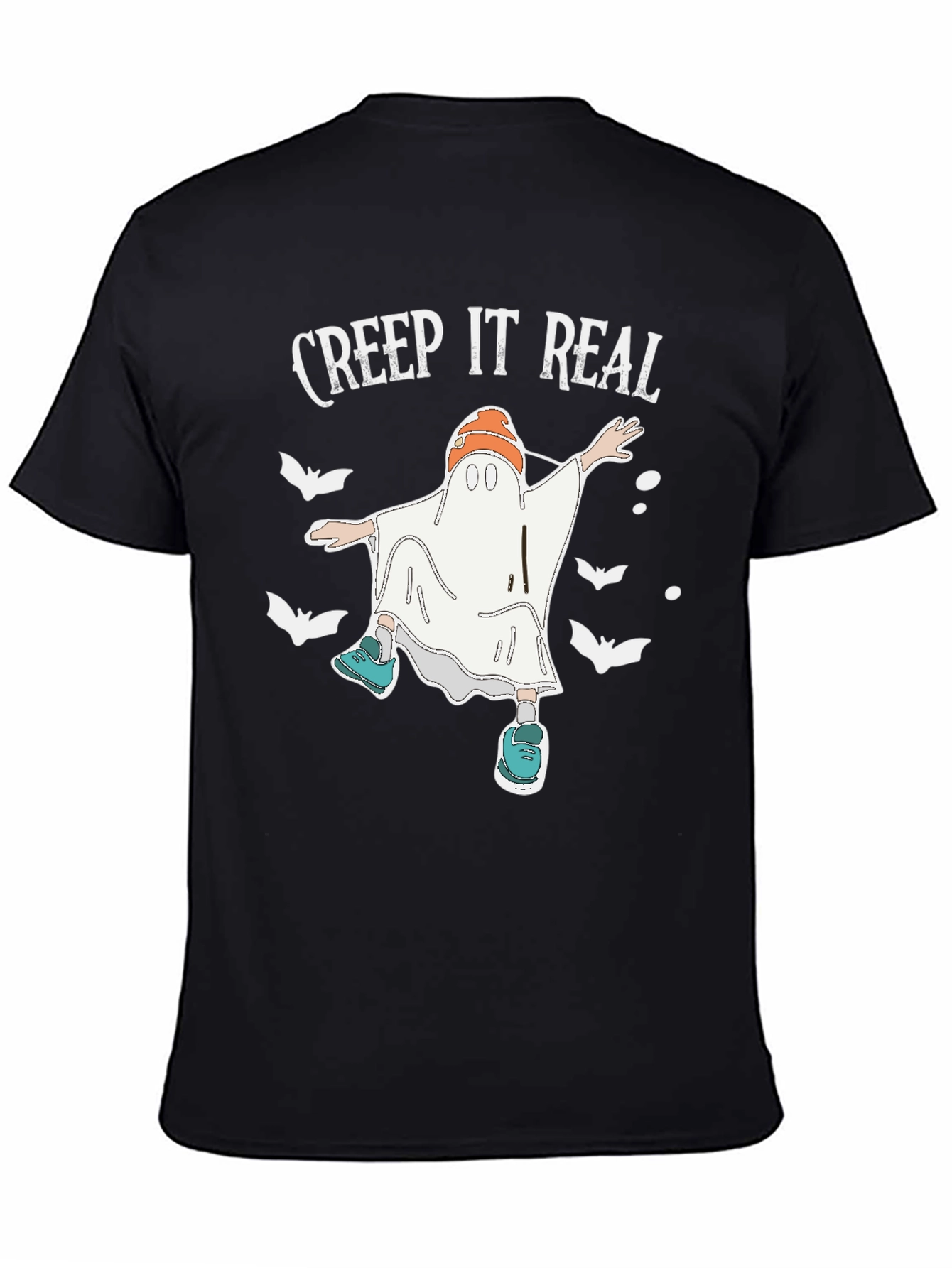 Creep It Real Halloween Graphic T-Shirt