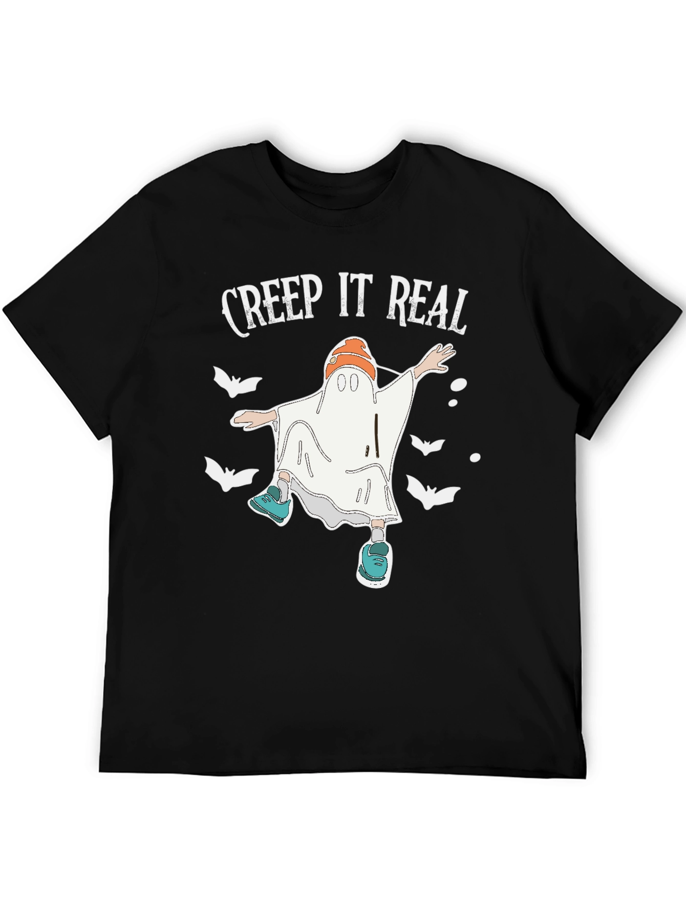 Creep It Real Halloween Graphic T-Shirt