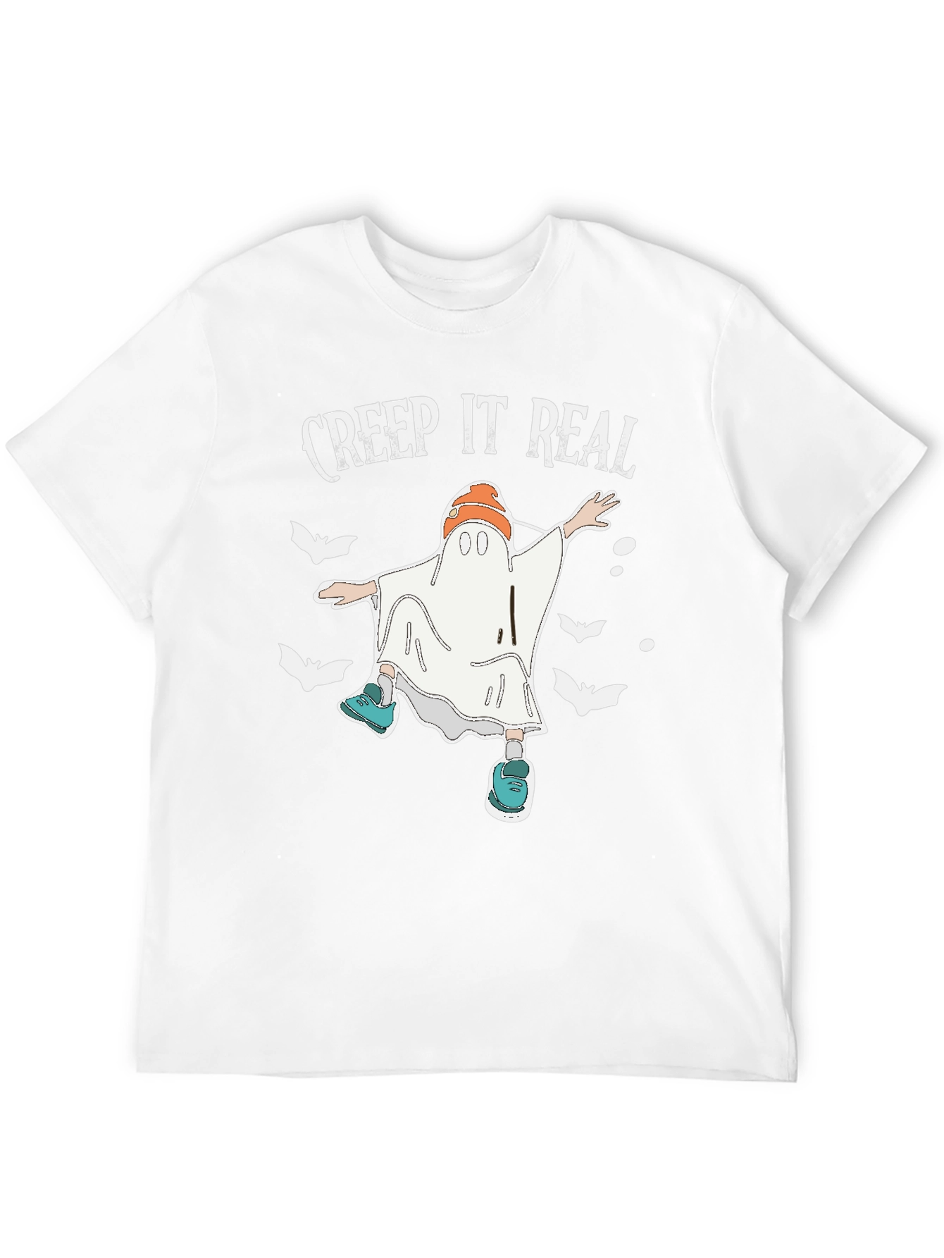 Creep It Real Halloween Graphic T-Shirt