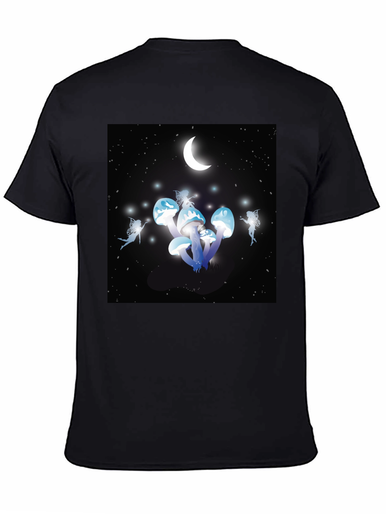 Fantasy Mushroom Fairies Graphic T-Shirt