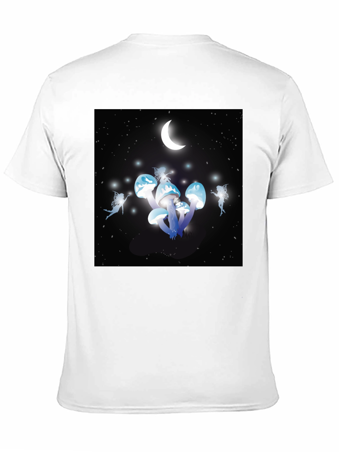 Fantasy Mushroom Fairies Graphic T-Shirt