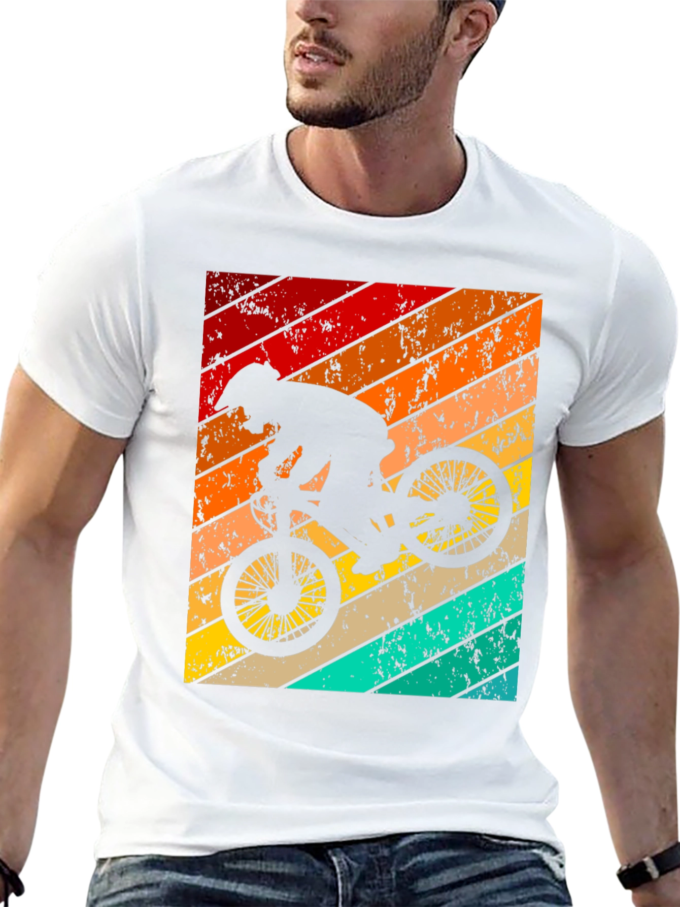 Retro Mountain Bike T-Shirt