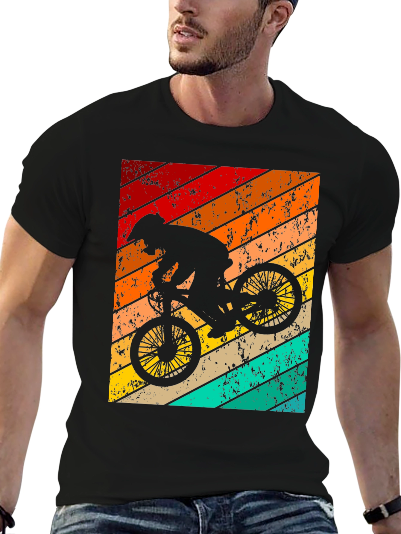 Retro Mountain Bike T-Shirt