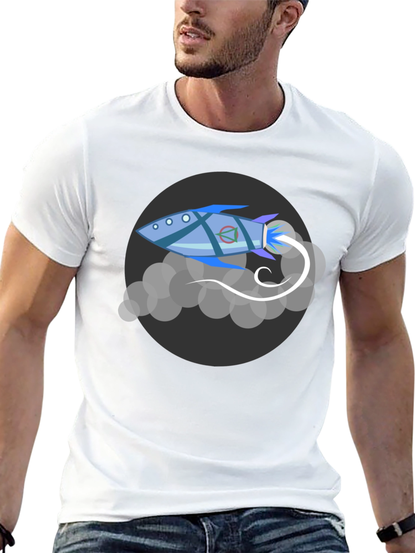 Rocket Launch T-Shirt - Space Adventure Tee