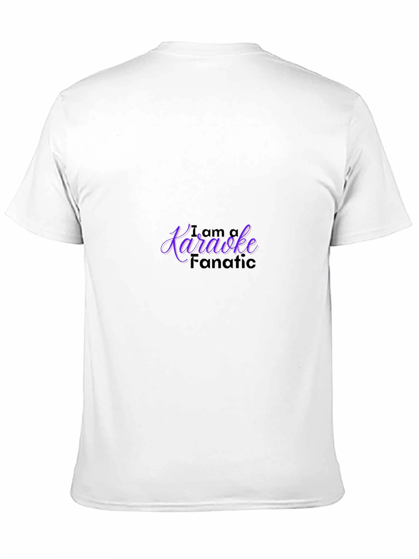 I am a Karaoke Fanatic Black T-Shirt
