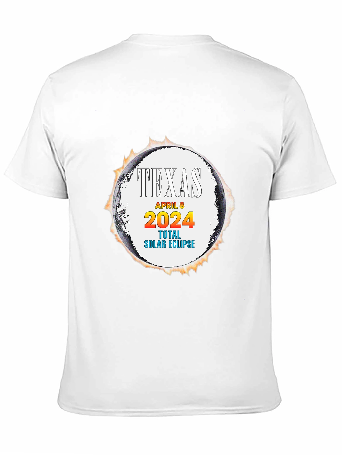 Texas Total Solar Eclipse April 8 2024 T-Shirt