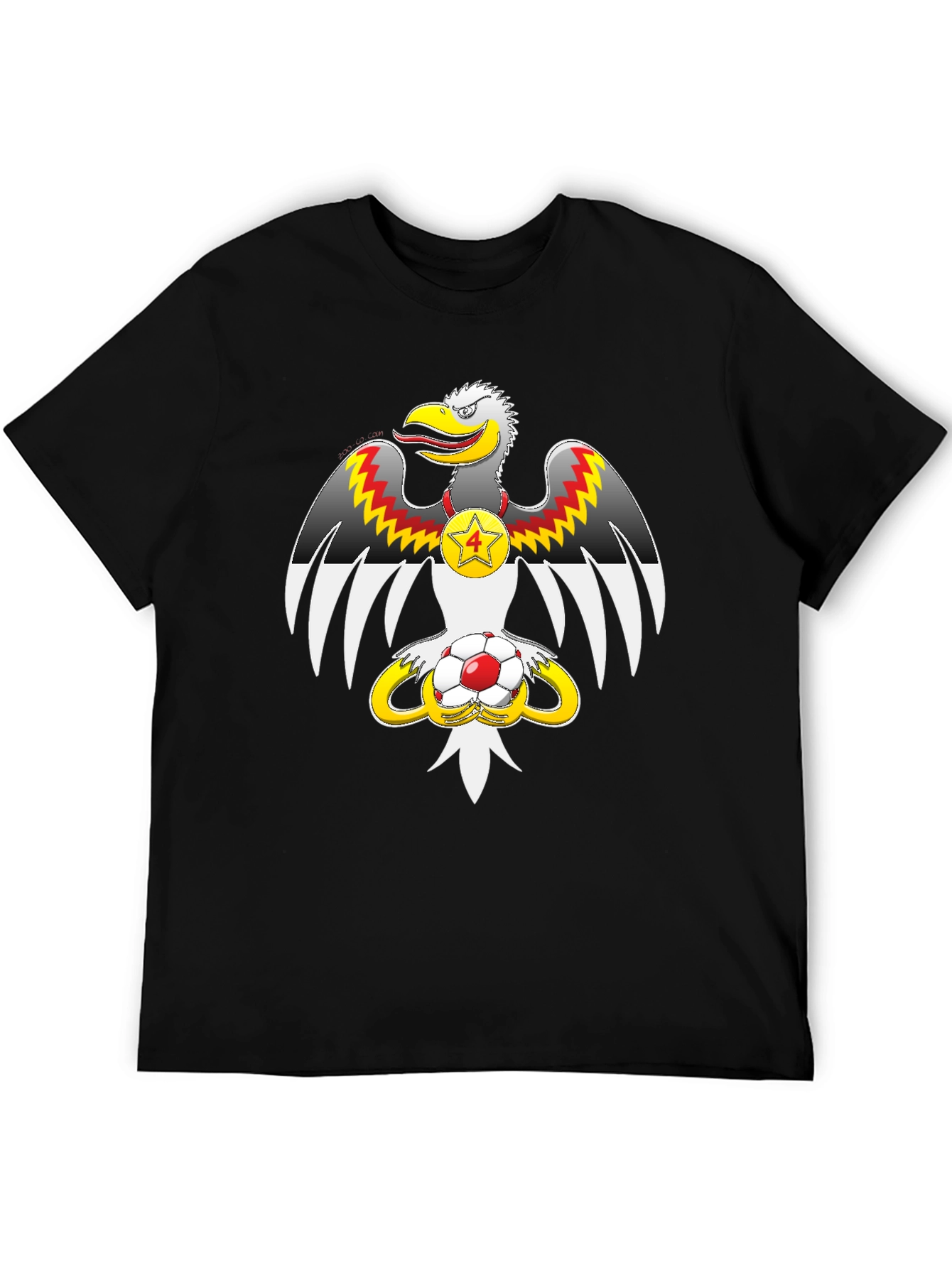 Eagle Soccer Fan T-Shirt - Unique Graphic Tee