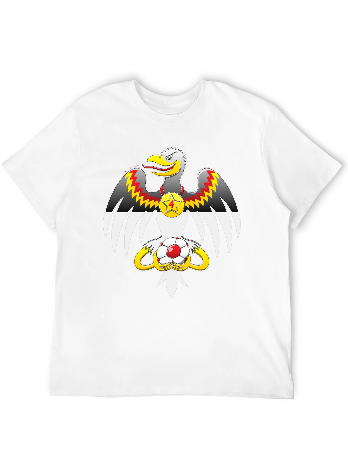 Eagle Soccer Fan T-Shirt - Unique Graphic Tee