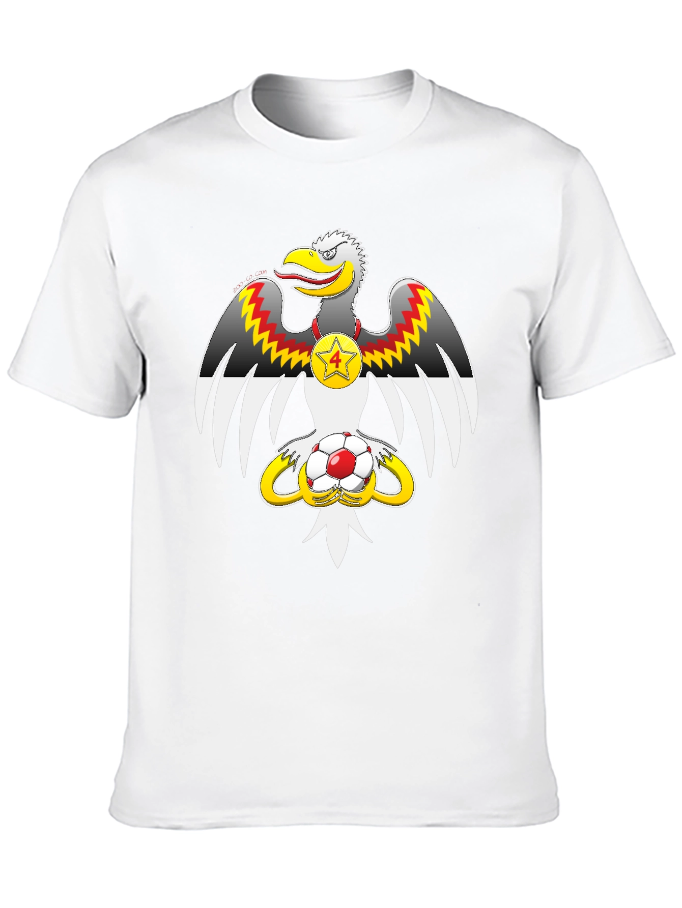 Eagle Soccer Fan T-Shirt - Unique Graphic Tee